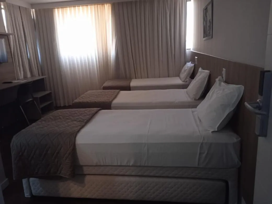 Bed in Hotel 7 Itajaí