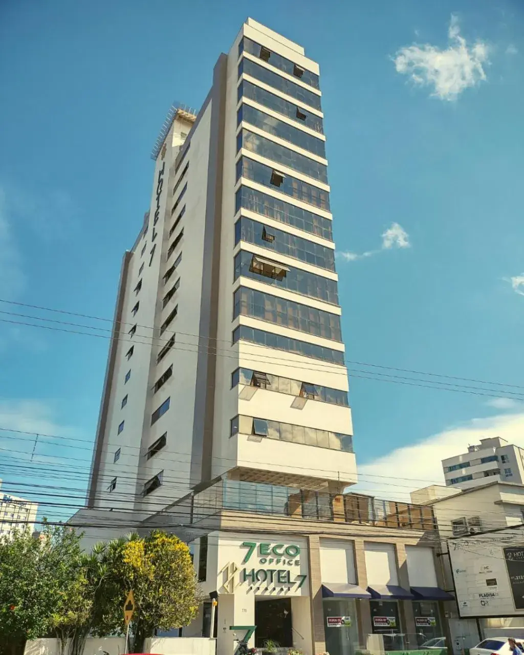 Property building in Hotel 7 Itajaí Property building in Hotel 7 Itajaí