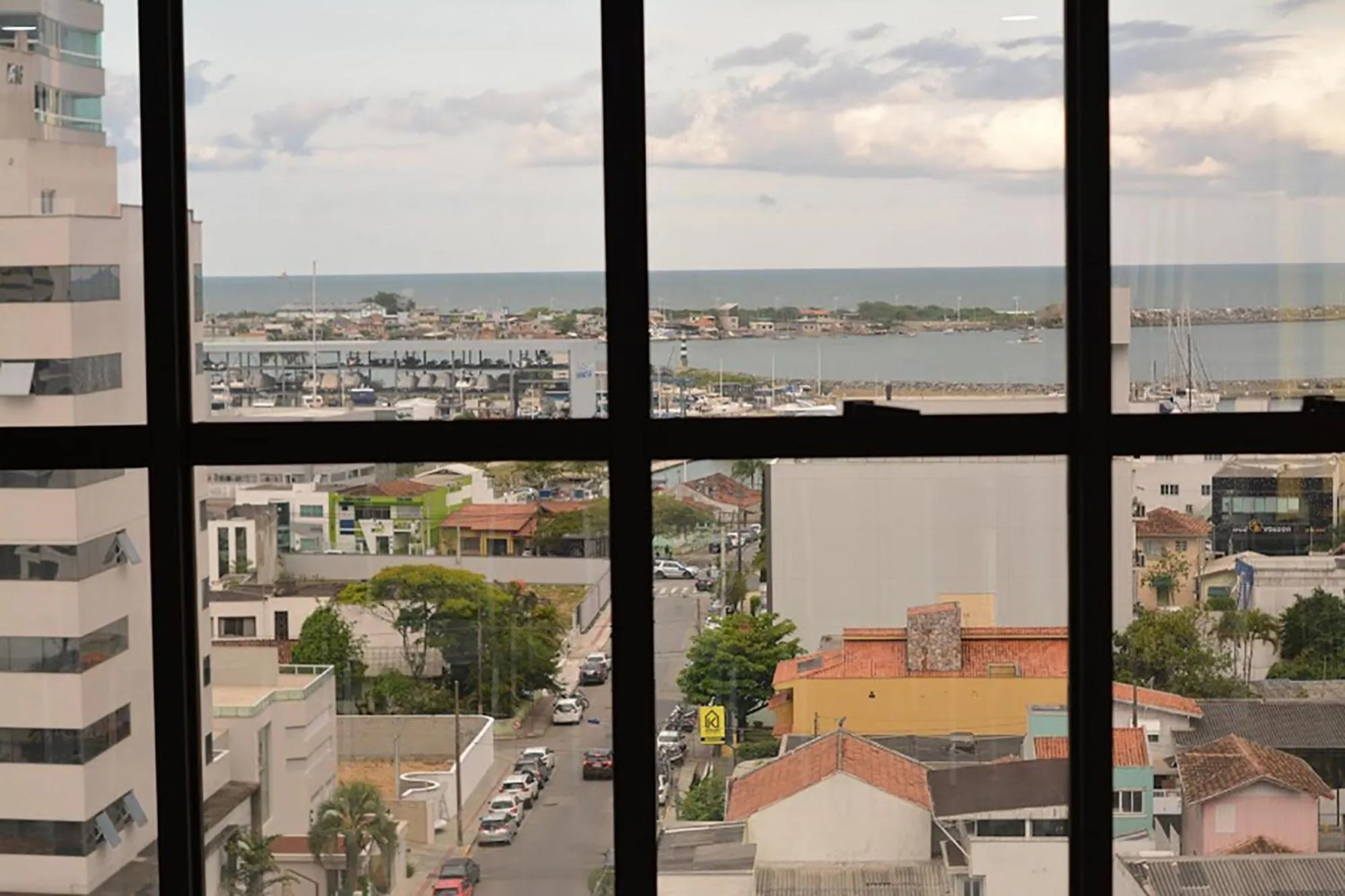 Sea view in Hotel 7 Itajaí
