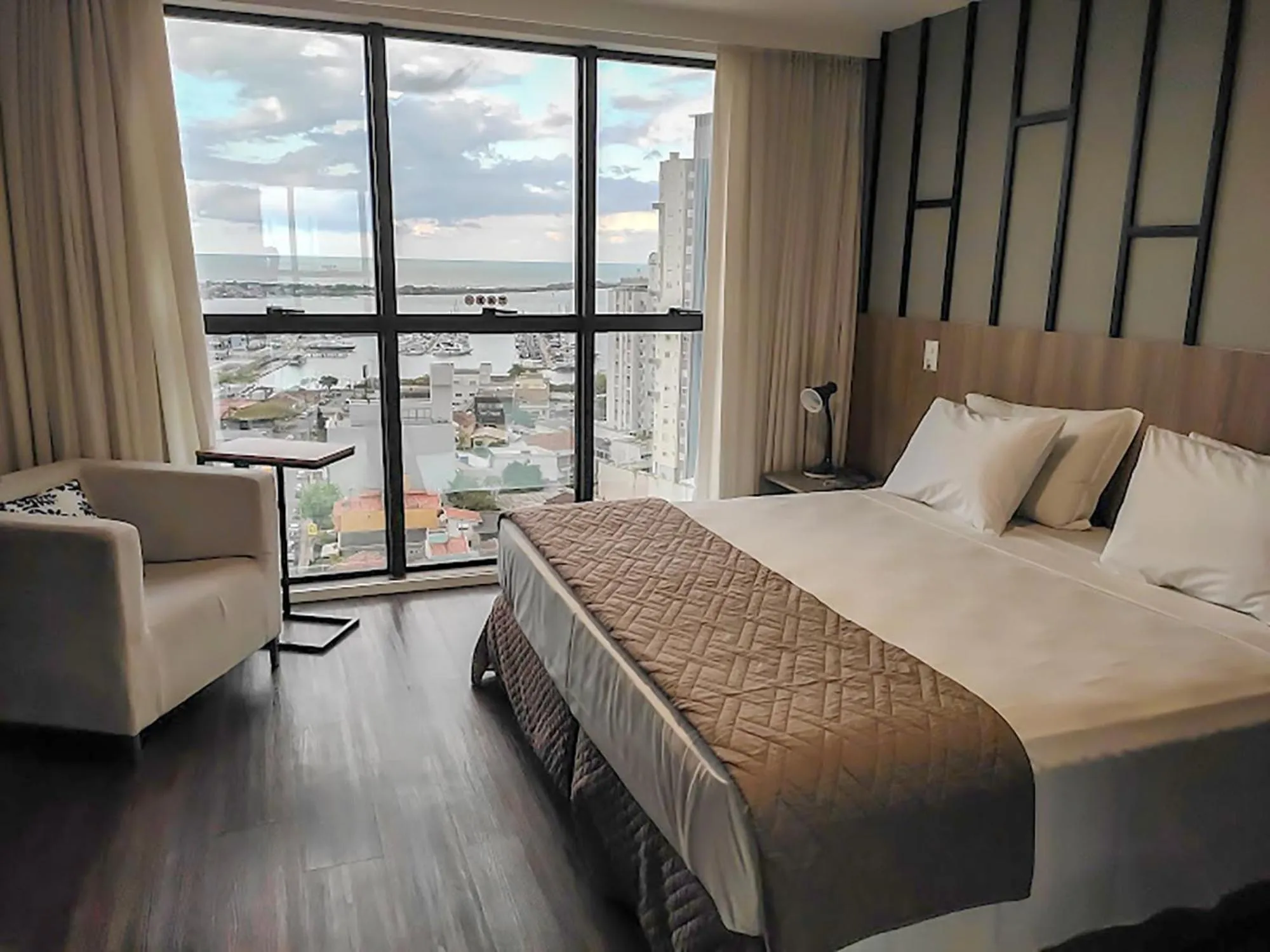 Bed in Hotel 7 Itajaí