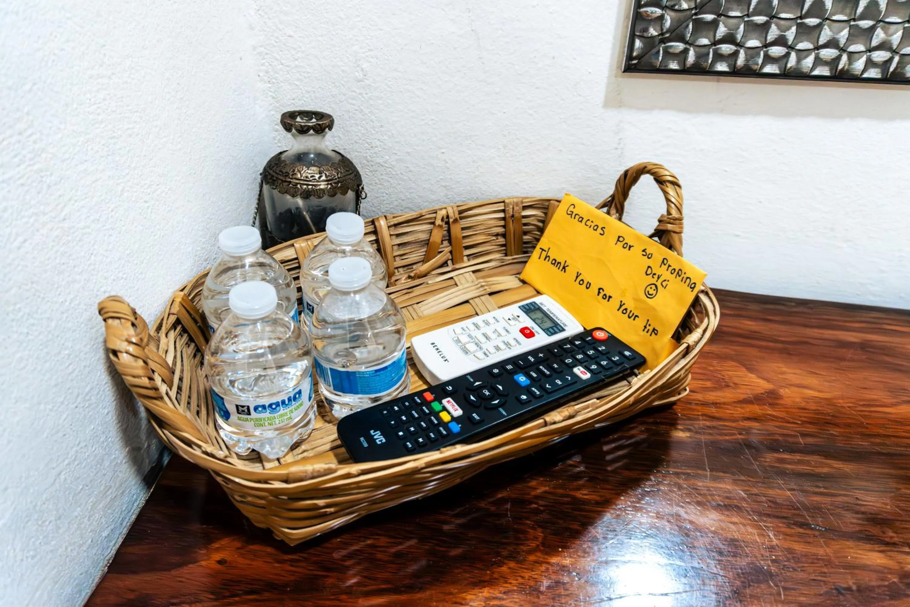 Drinks in Hotel Brisas Bacalar