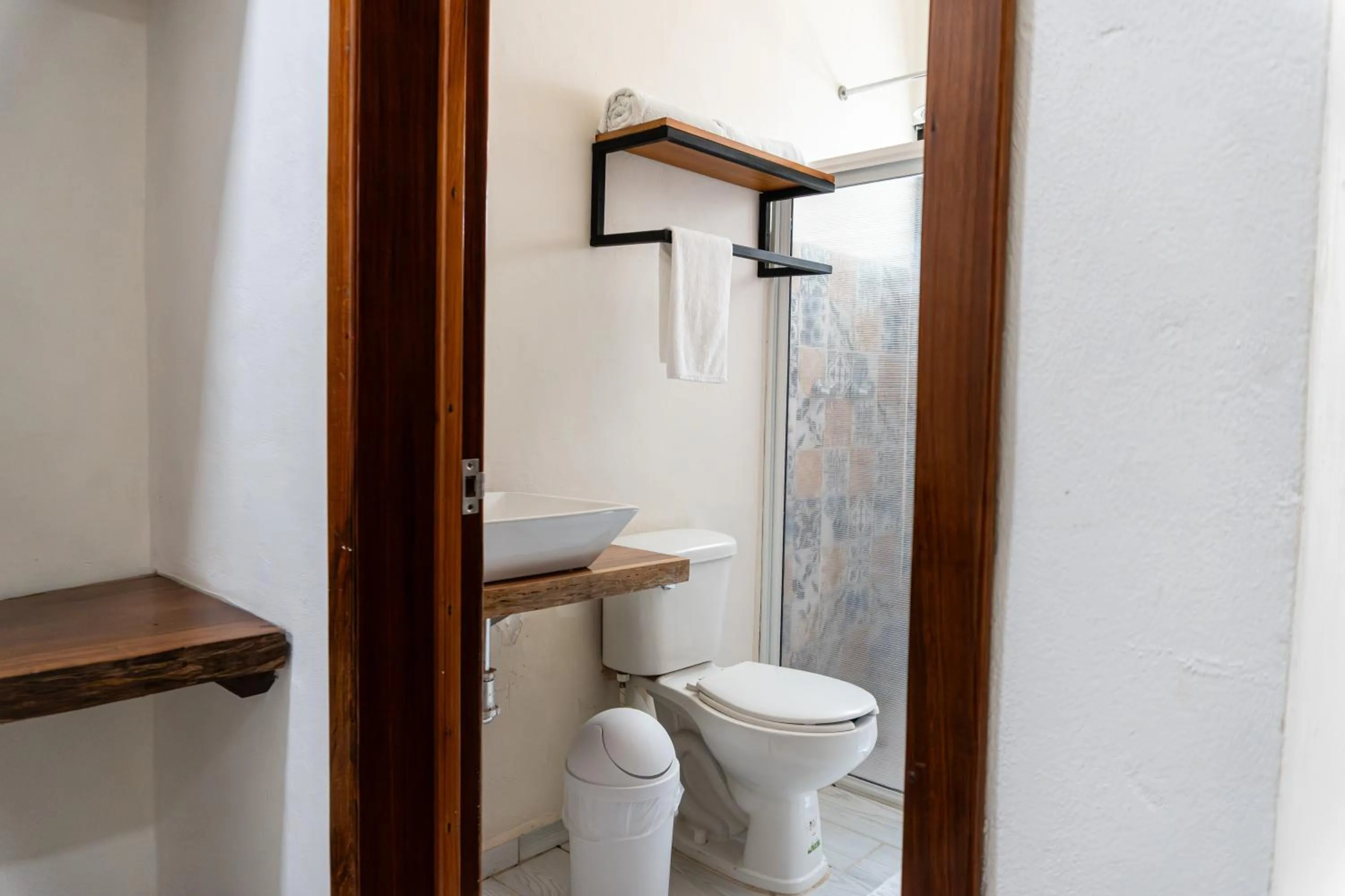 Bathroom in Hotel Brisas Bacalar