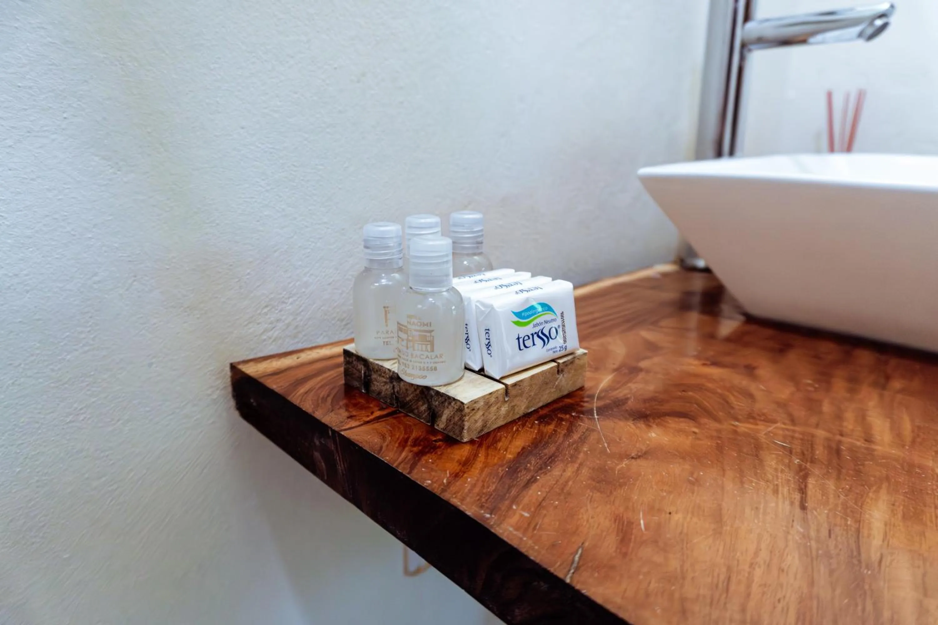 Bathroom in Hotel Brisas Bacalar