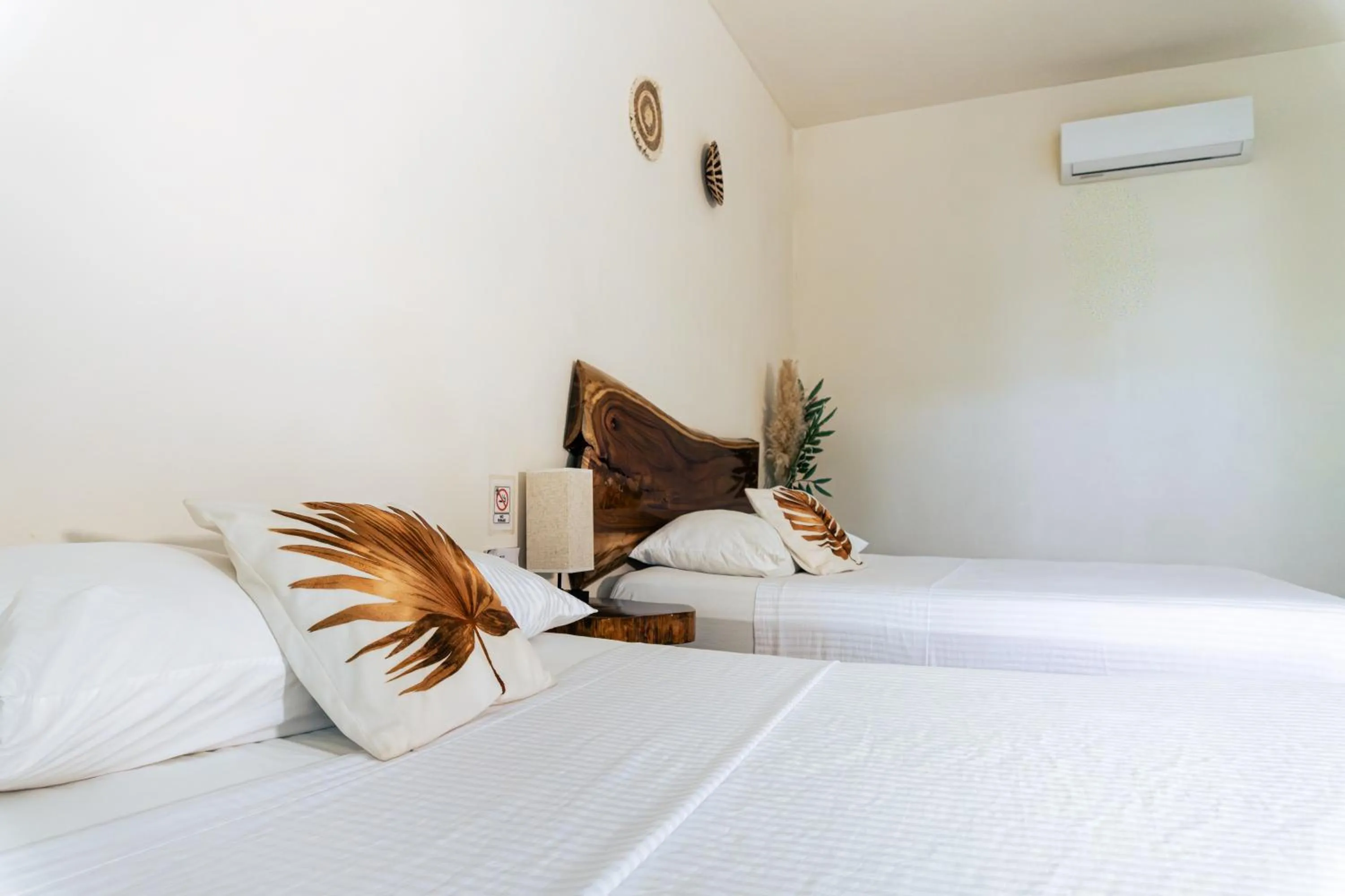 Bed in Hotel Brisas Bacalar