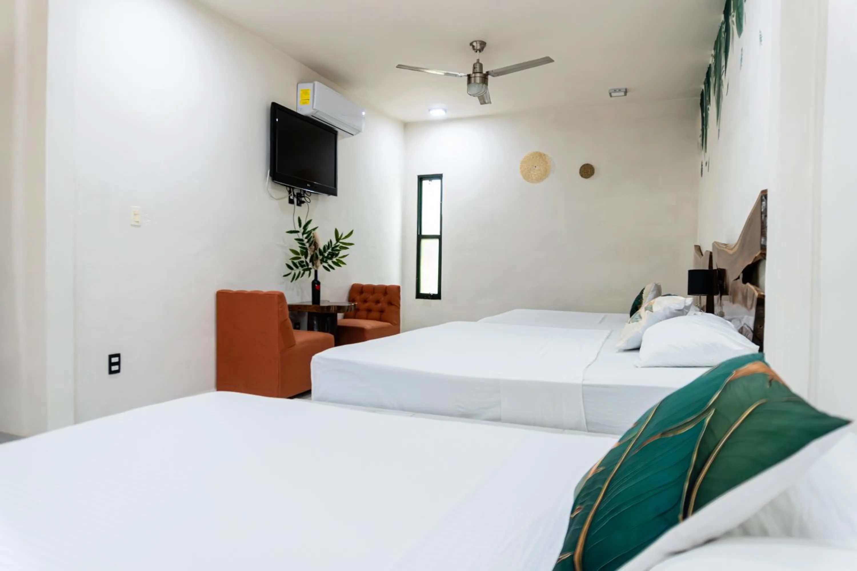 Photo of the whole room in Hotel Brisas Bacalar