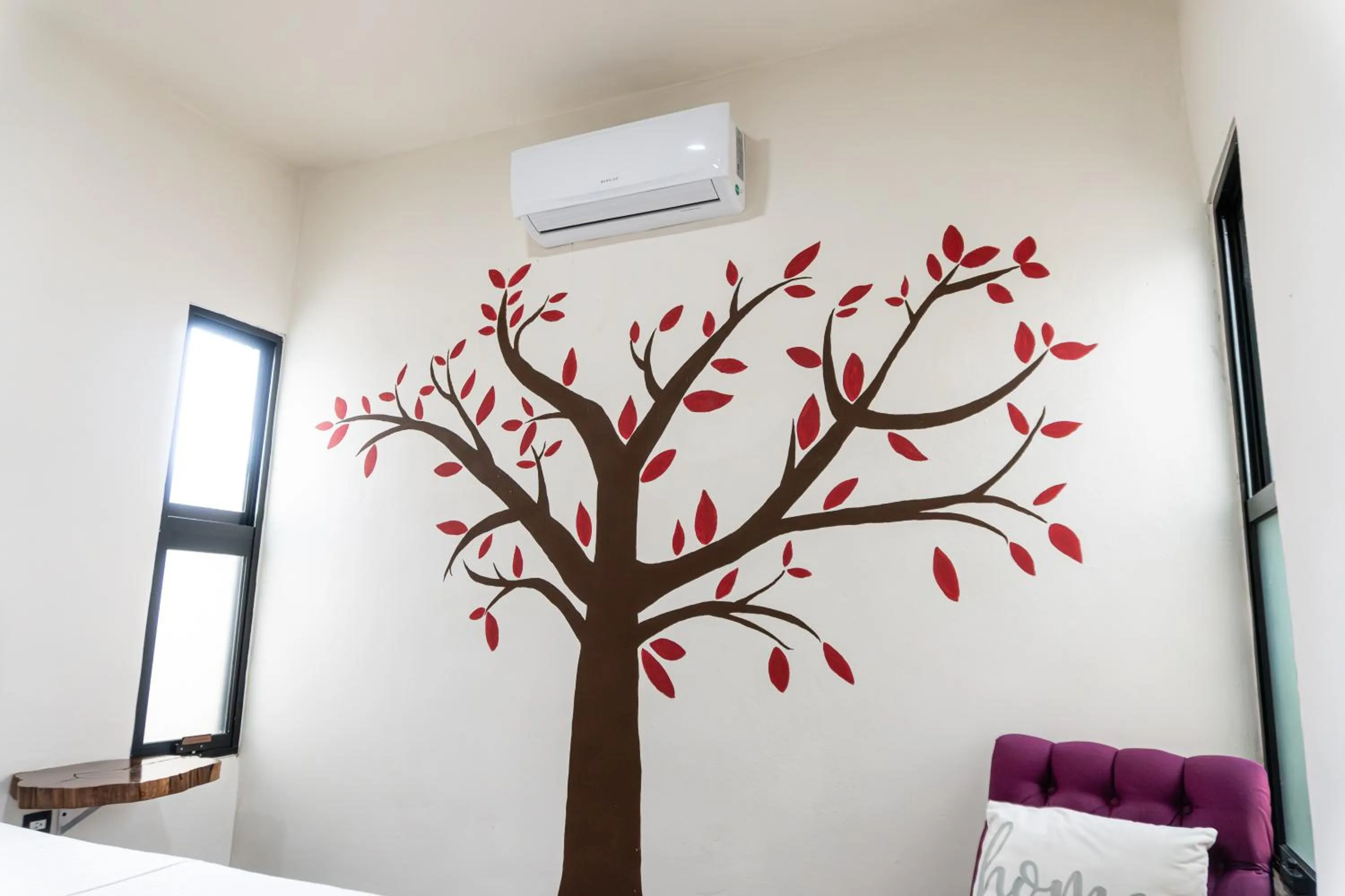 air conditioner in Hotel Brisas Bacalar