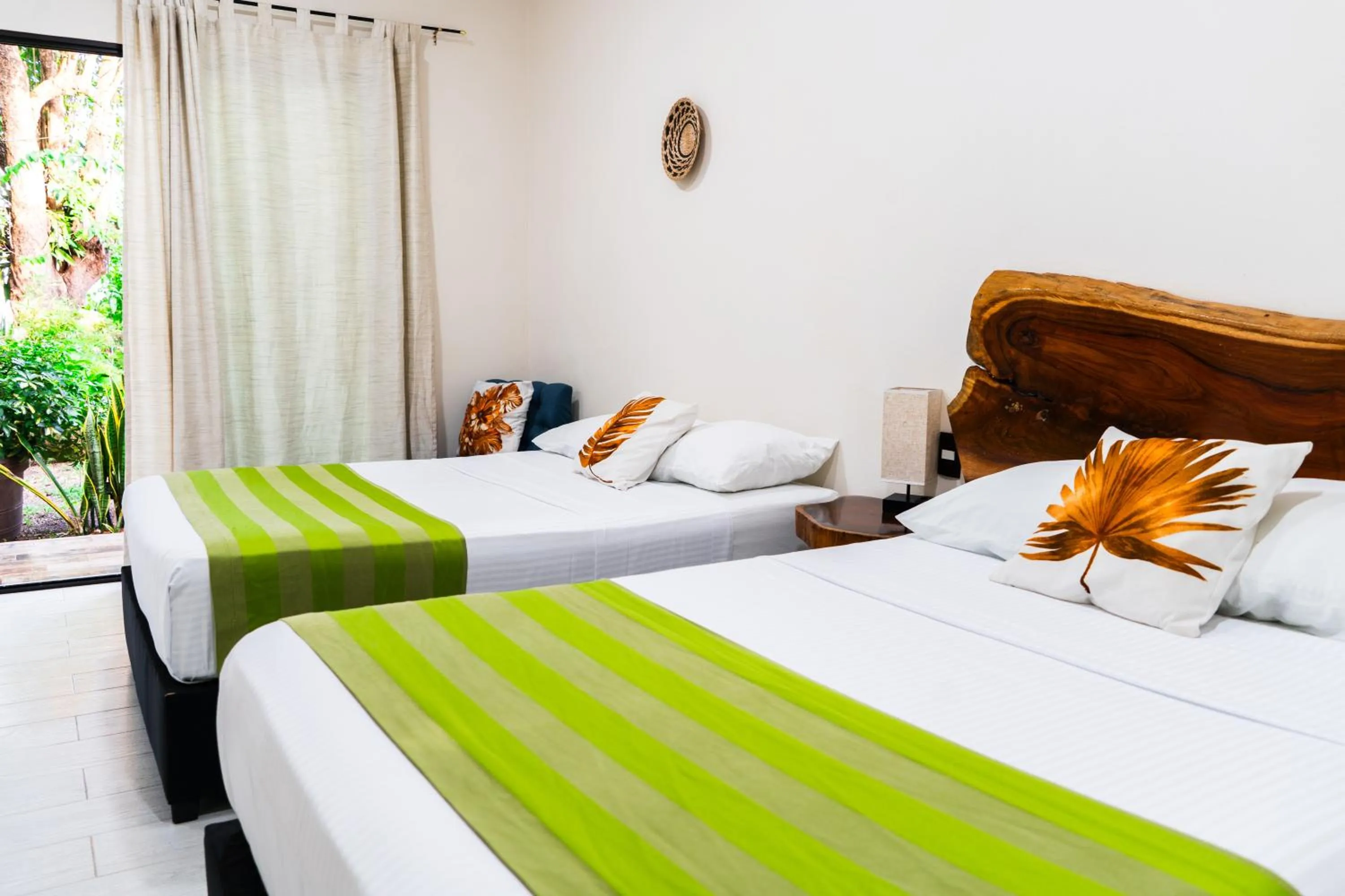 Bed in Hotel Brisas Bacalar