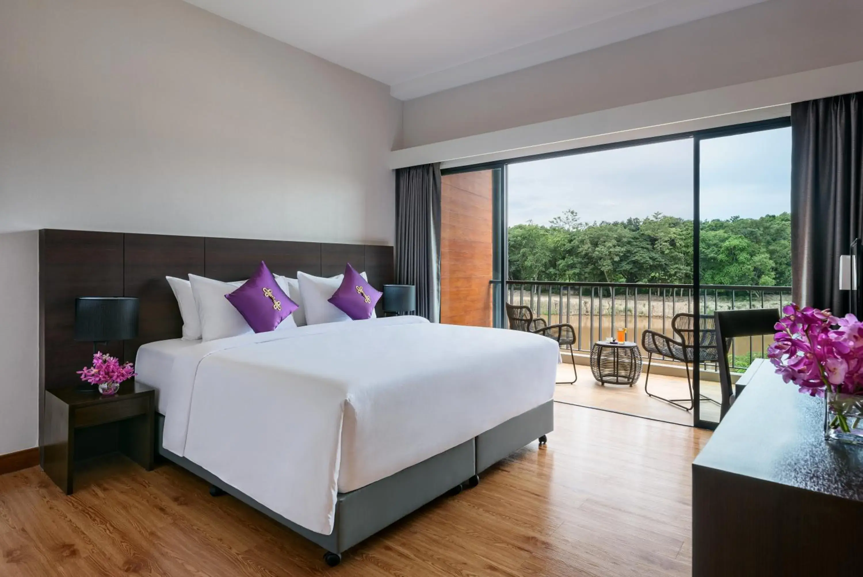 Bedroom, Bed in Chainarai Riverside - SHA Plus Certified Bedroom, Bed in Chainarai Riverside - SHA Plus Certified