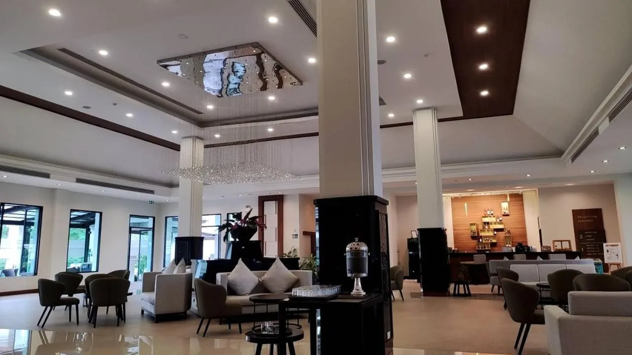 Communal lounge/ TV room in Chainarai Riverside - SHA Plus Certified