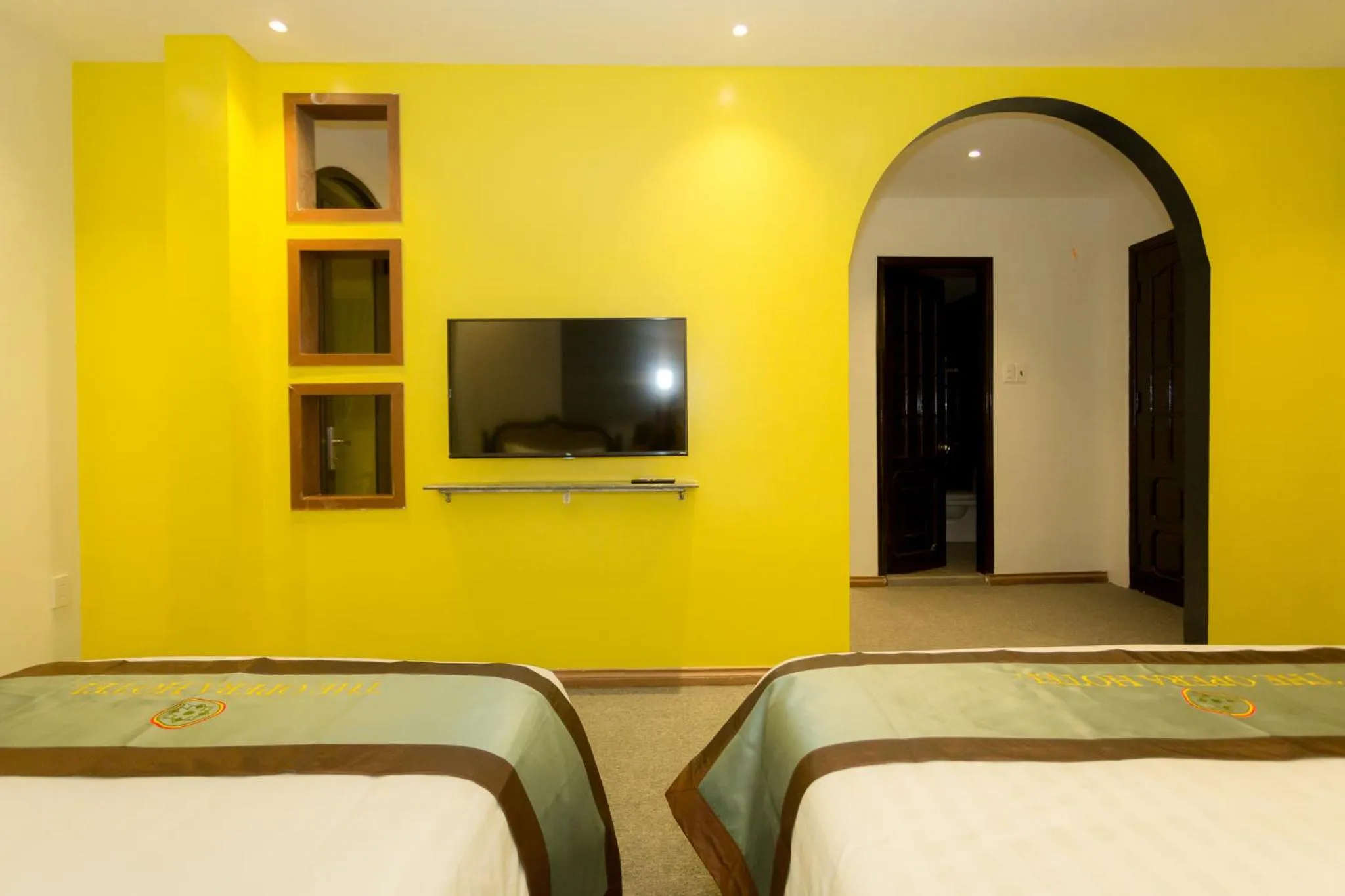 TV and multimedia, Bed in The Opera Hotel Hải Phòng