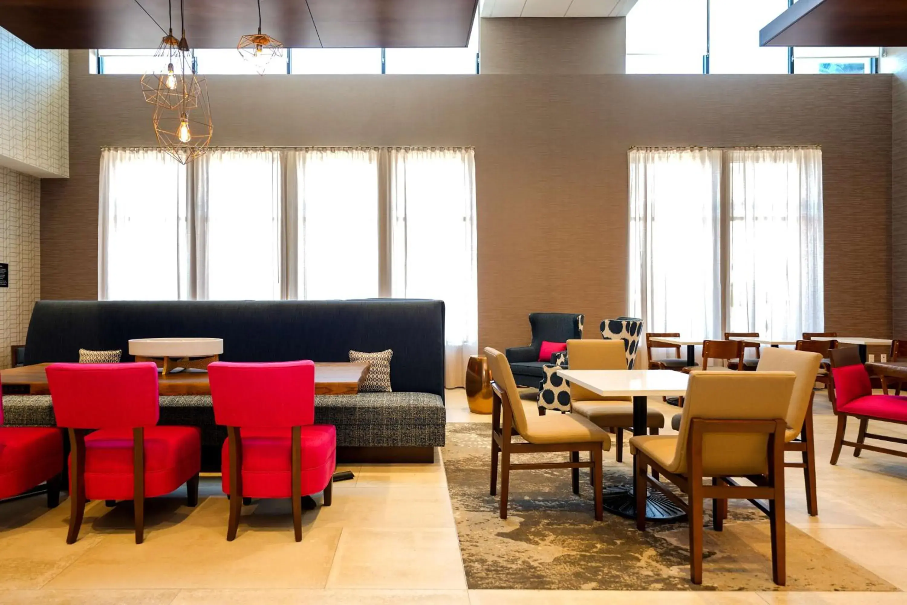 Lobby or reception in Hampton Inn & Suites Aurora South, Co Lobby or reception in Hampton Inn & Suites Aurora South, Co