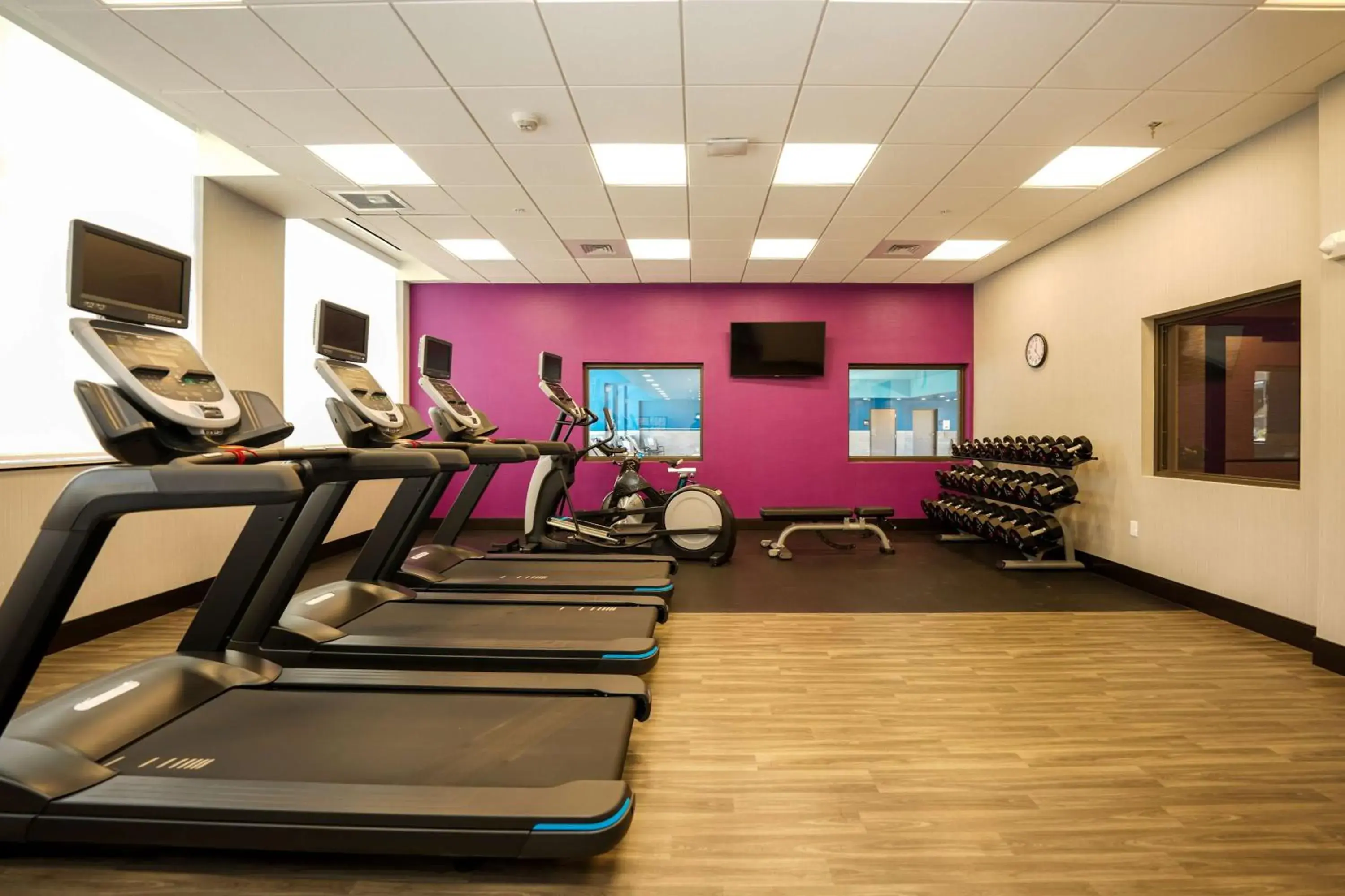 Fitness centre/facilities in Hampton Inn & Suites Aurora South, Co Fitness centre/facilities in Hampton Inn & Suites Aurora South, Co