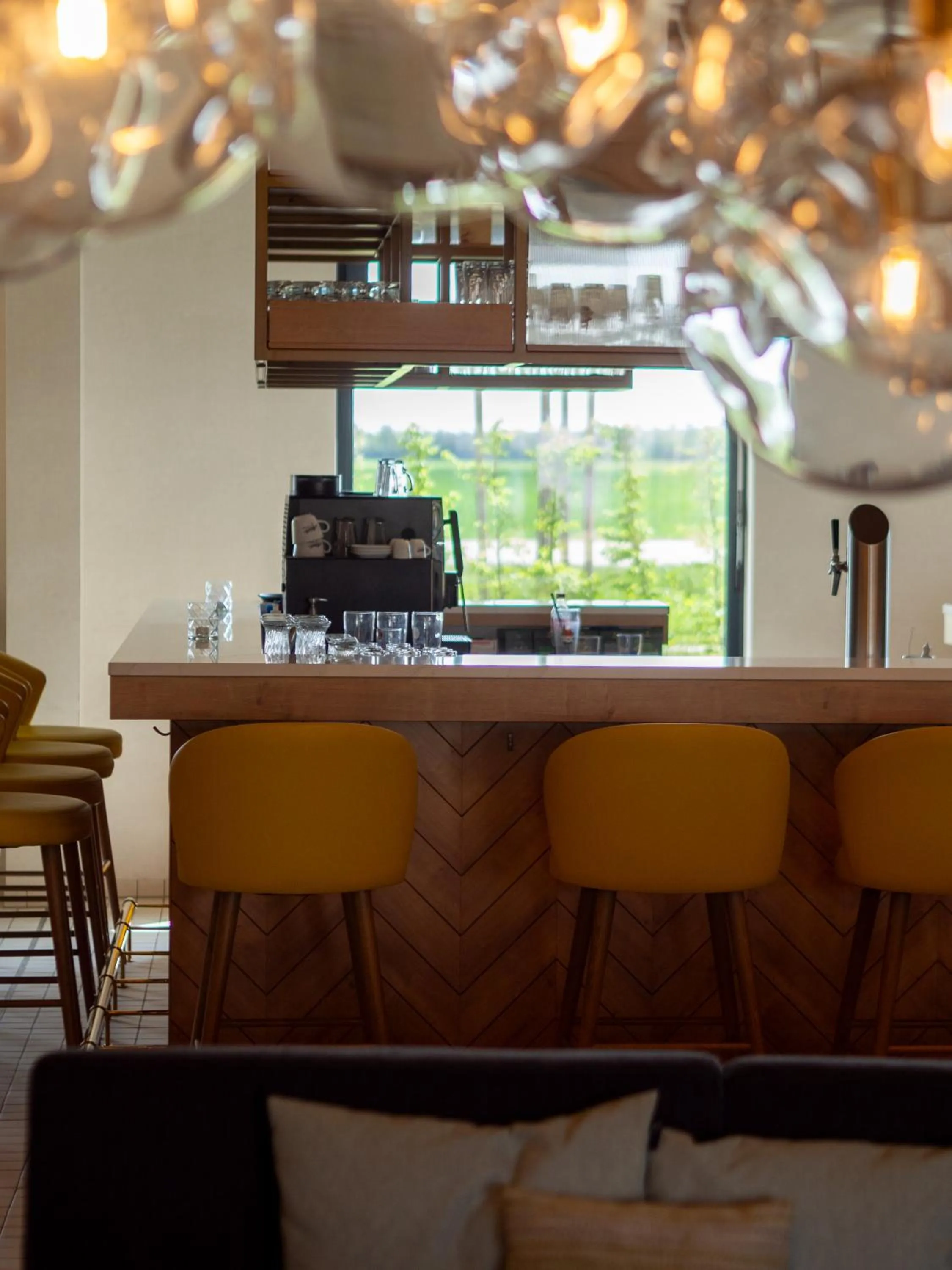 Kitchen or kitchenette in Hilton Garden Inn Munich Messe