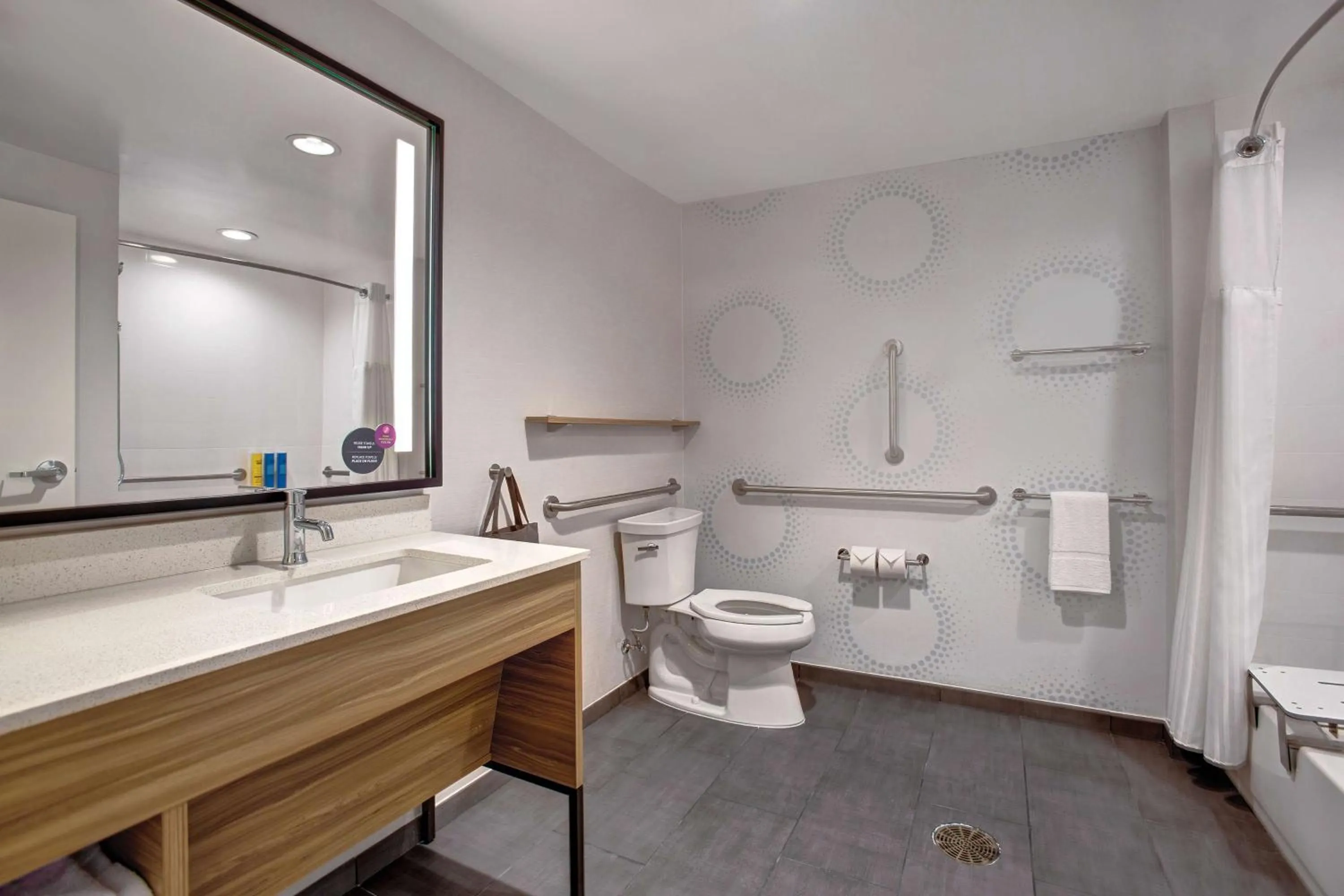 Bathroom in Tru By Hilton Northlake Fort Worth, Tx