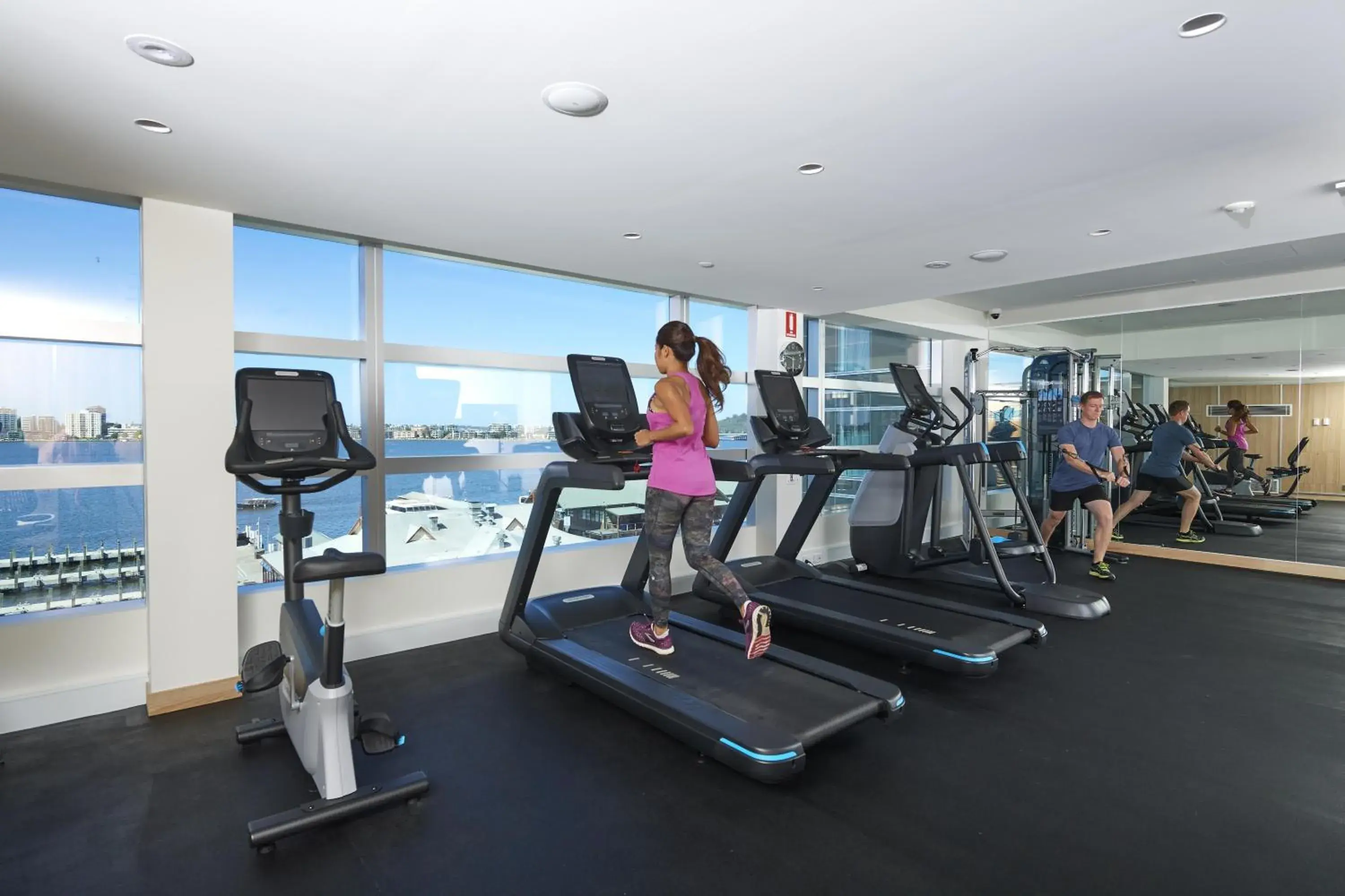 Fitness centre/facilities in Doubletree By Hilton Perth Waterfront Fitness centre/facilities in Doubletree By Hilton Perth Waterfront