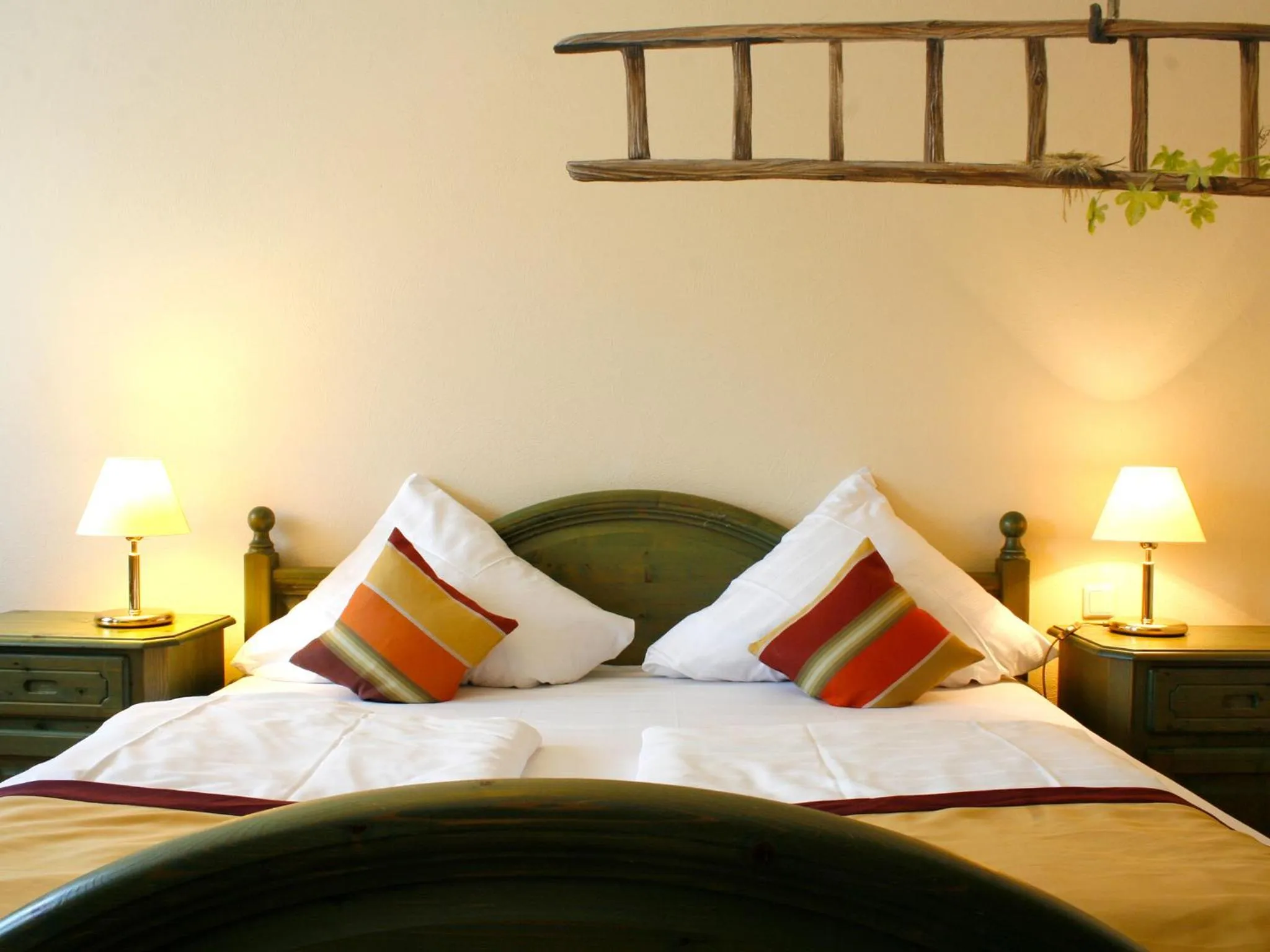 Bed in Hotel Speeter