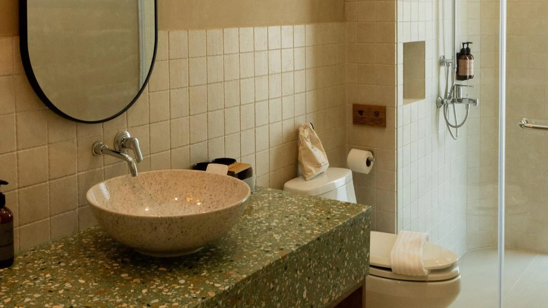 Bathroom in Seamira House Huahin