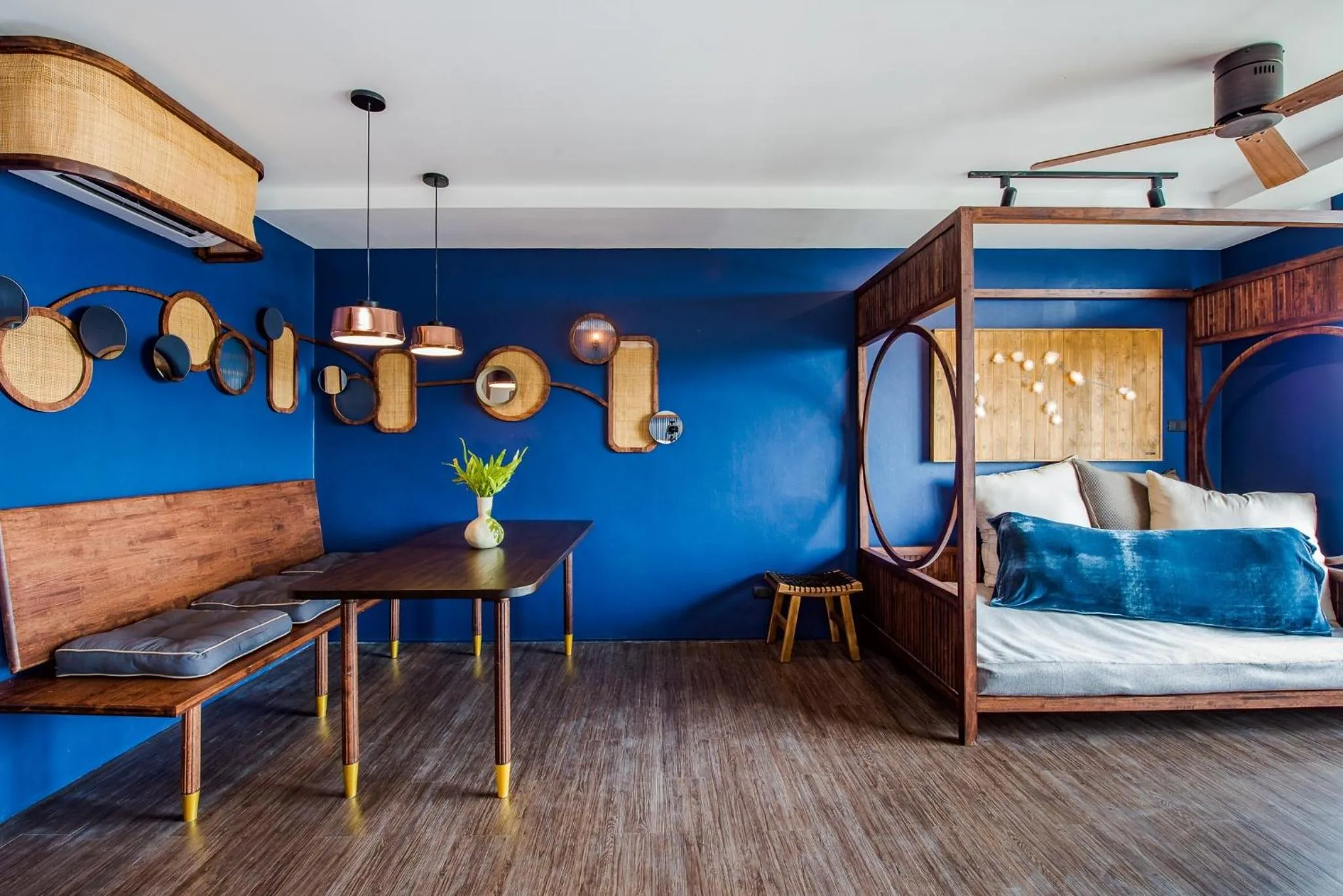 Living room, Bed in Seamira House Huahin