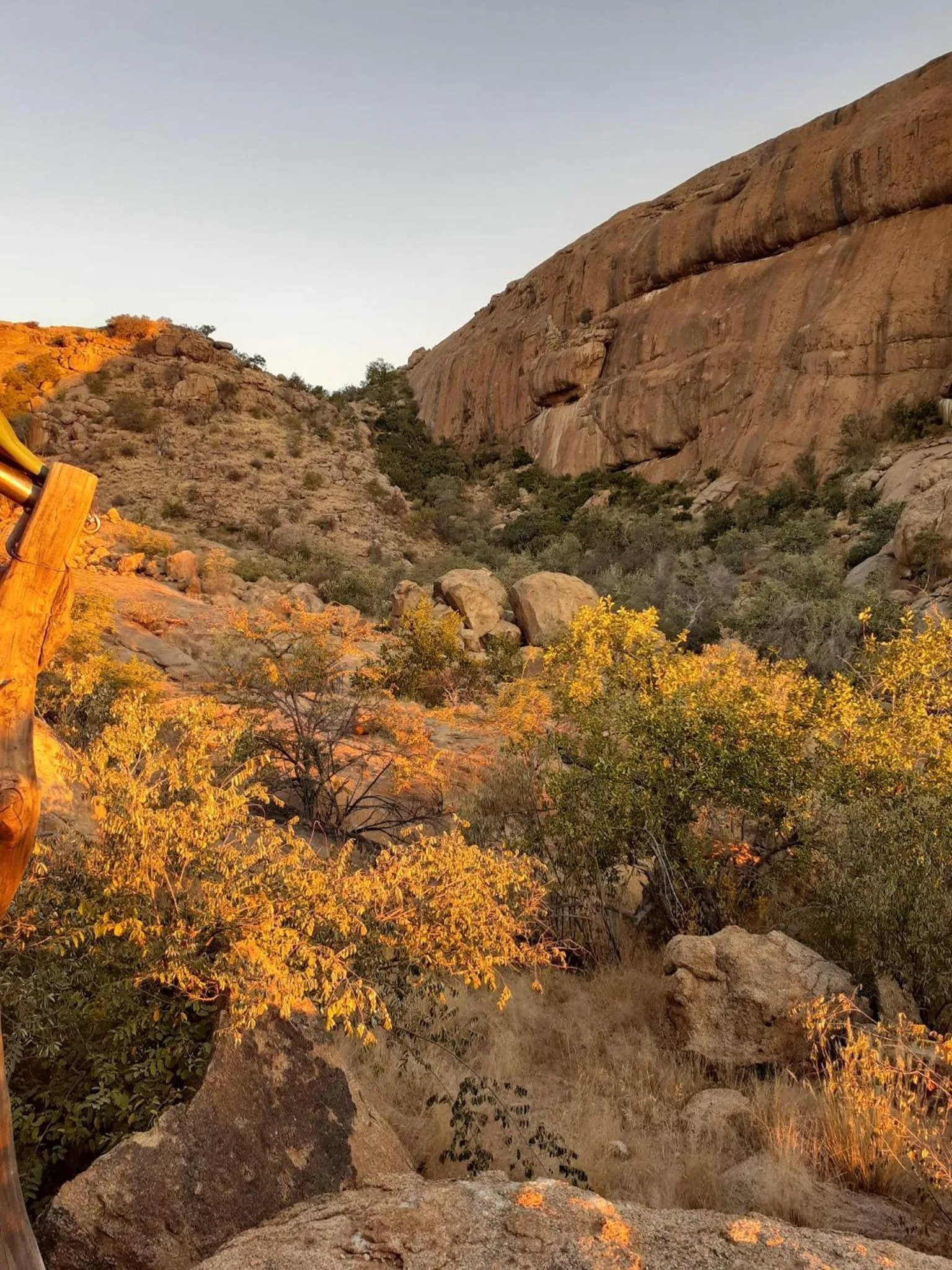 Natural landscape in Ondudu Safari Lodge