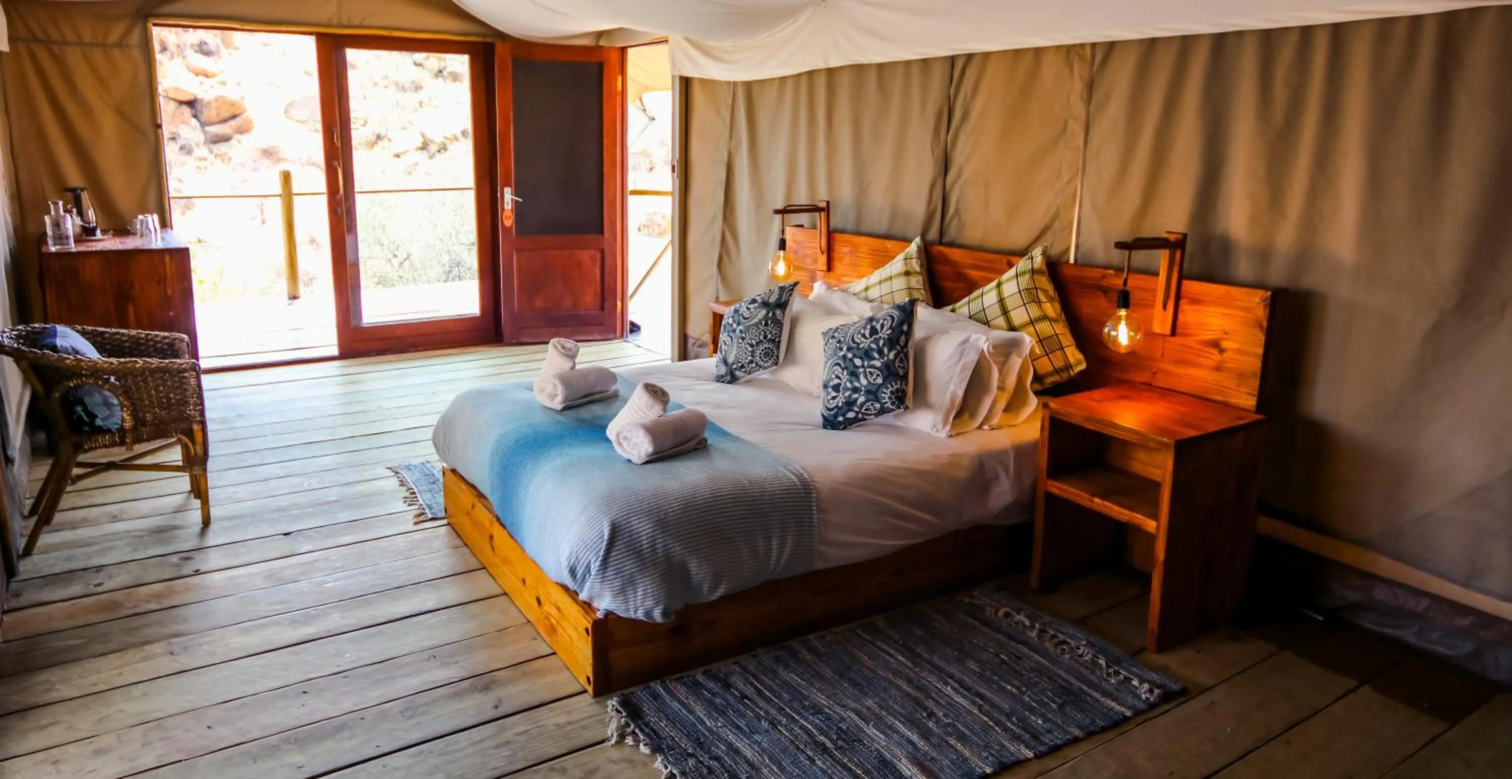 Photo of the whole room, Bed in Ondudu Safari Lodge