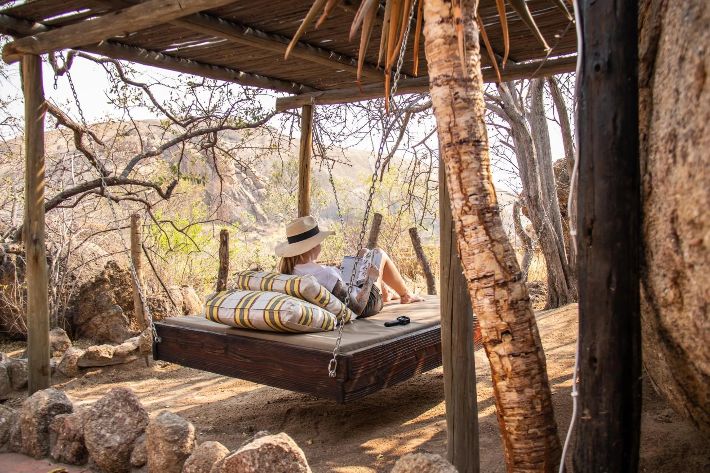 Natural landscape in Ondudu Safari Lodge