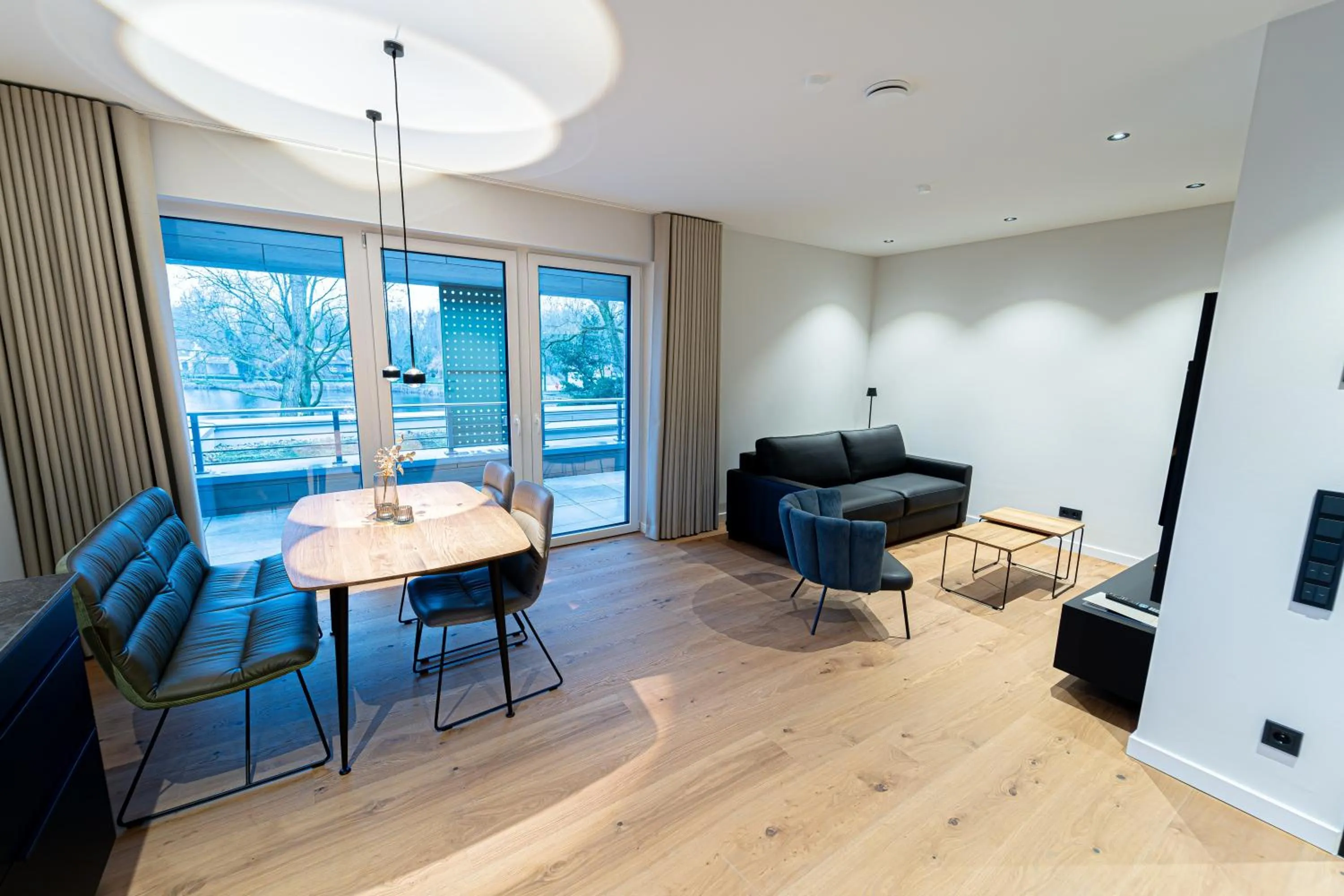 Living room in See und Sporthotel Ankum mit Lakeside Apartments