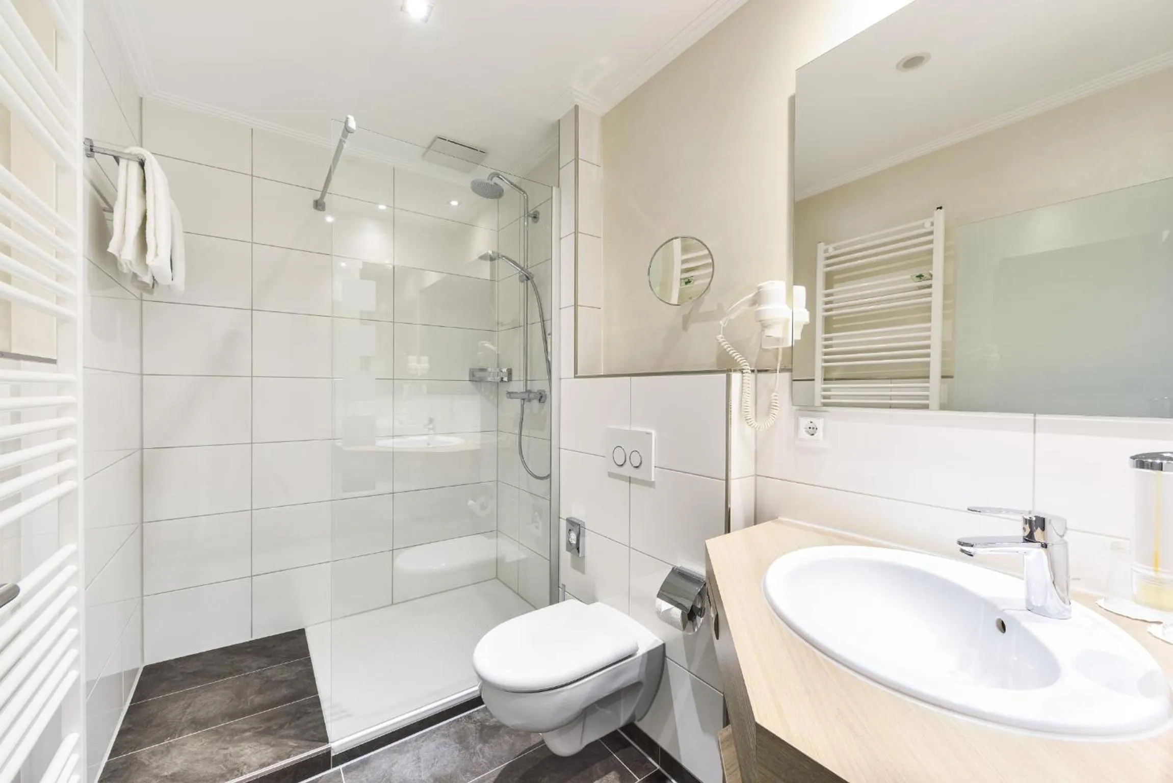 Bathroom in See und Sporthotel Ankum mit Lakeside Apartments