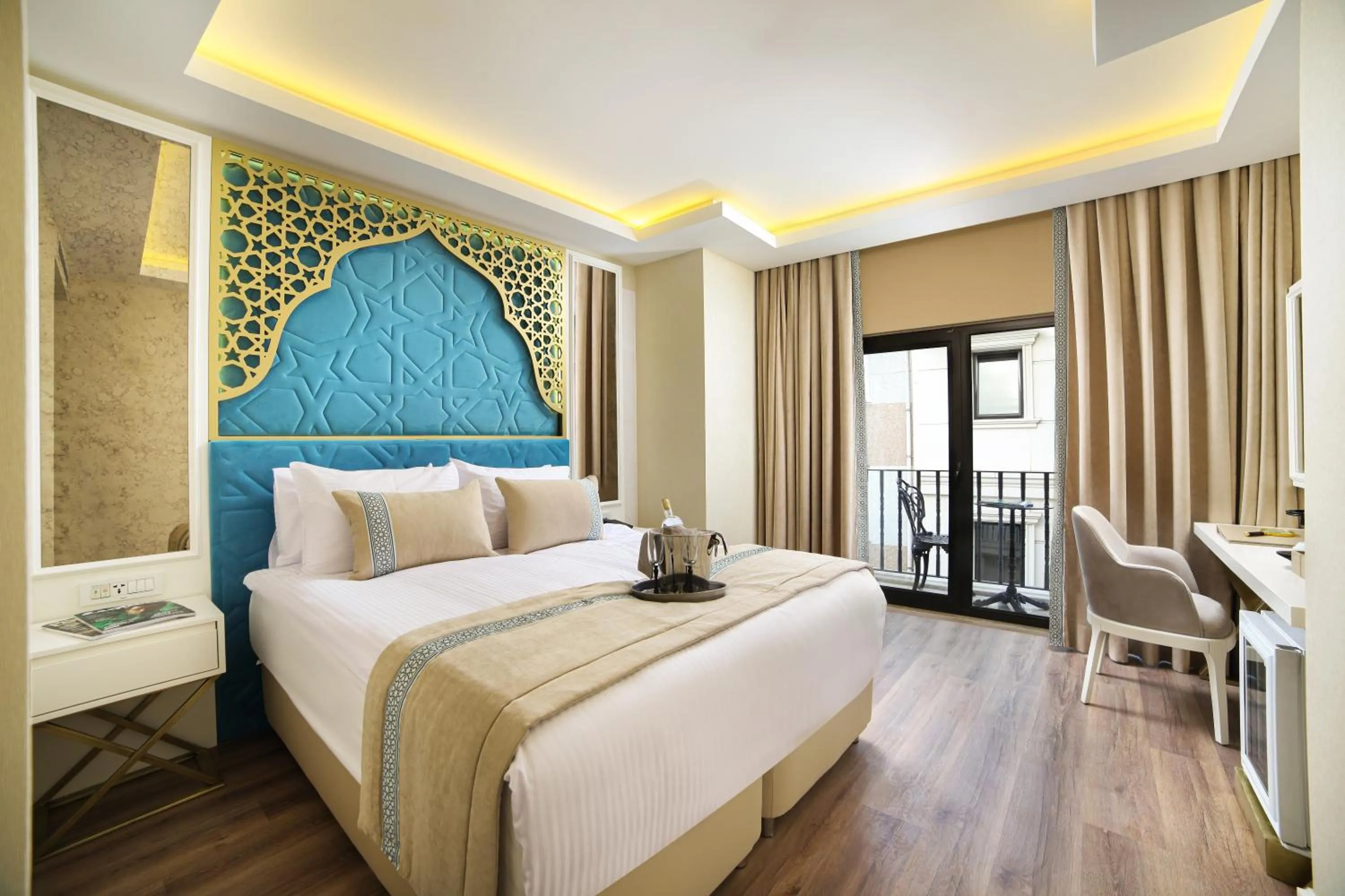 Bedroom, Bed in Great Fortune Design Hotel & Spa