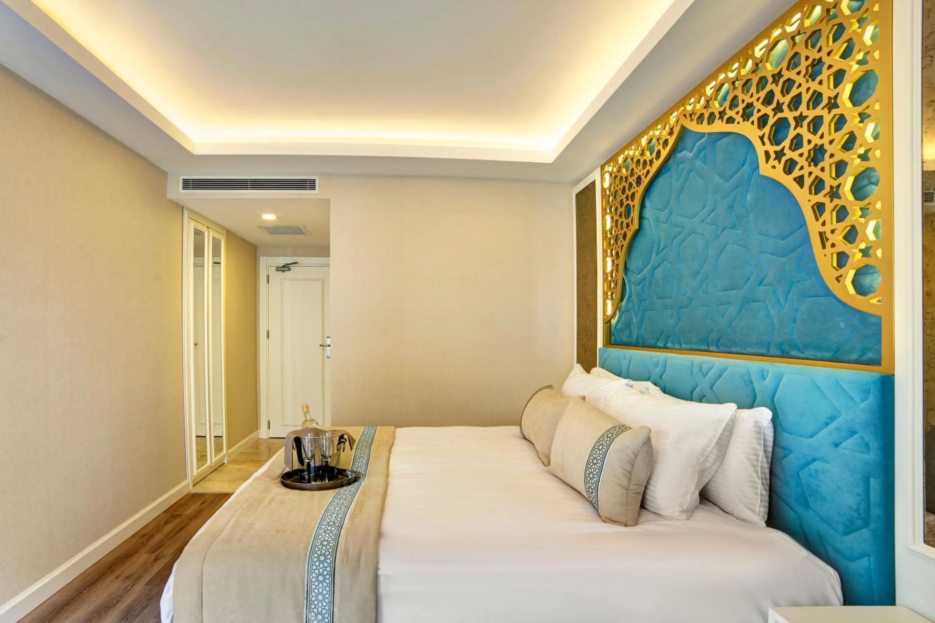 Bedroom, Bed in Great Fortune Design Hotel & Spa