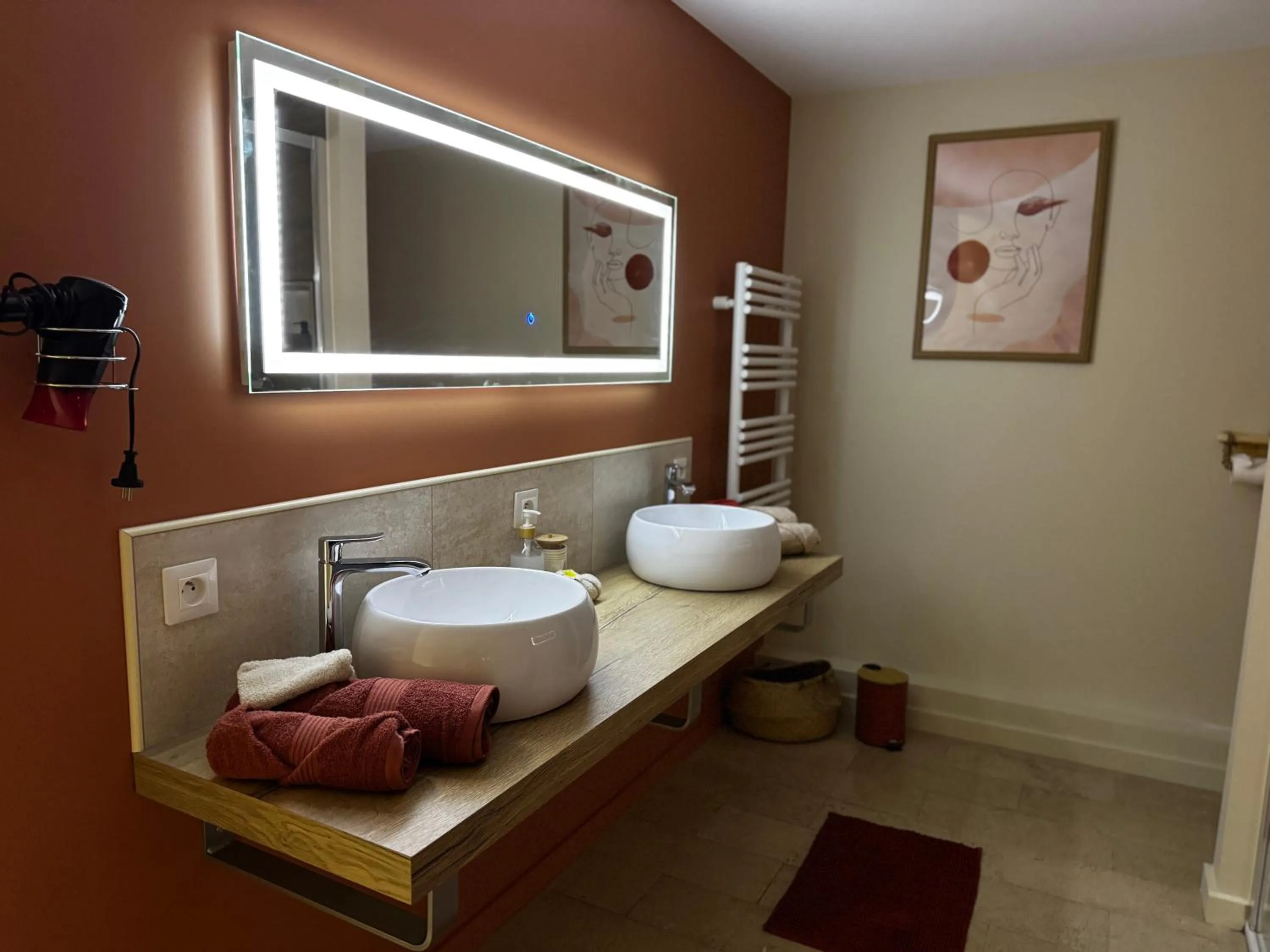 Bathroom in Au fil de l’Ô