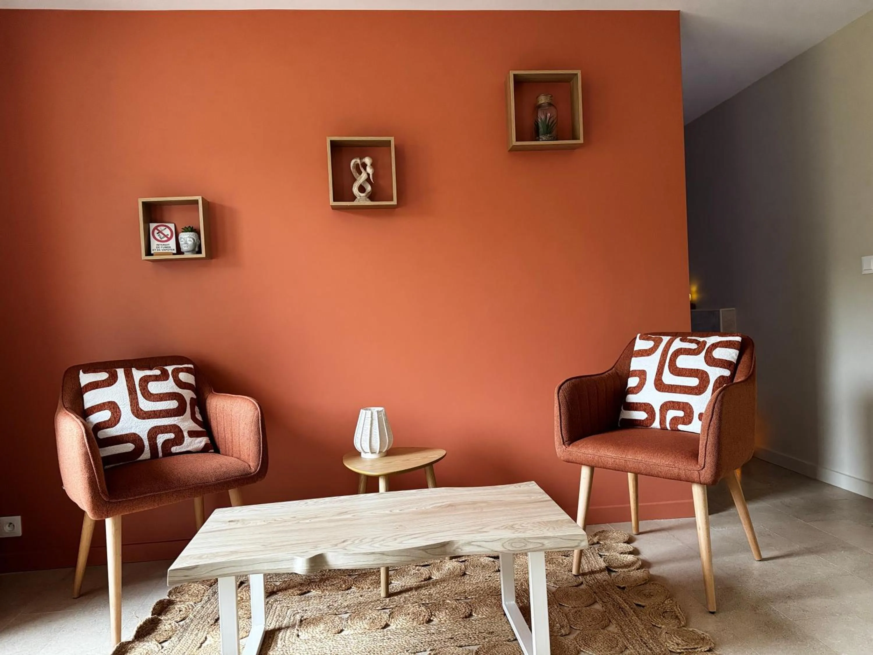 Living room in Au fil de l’Ô