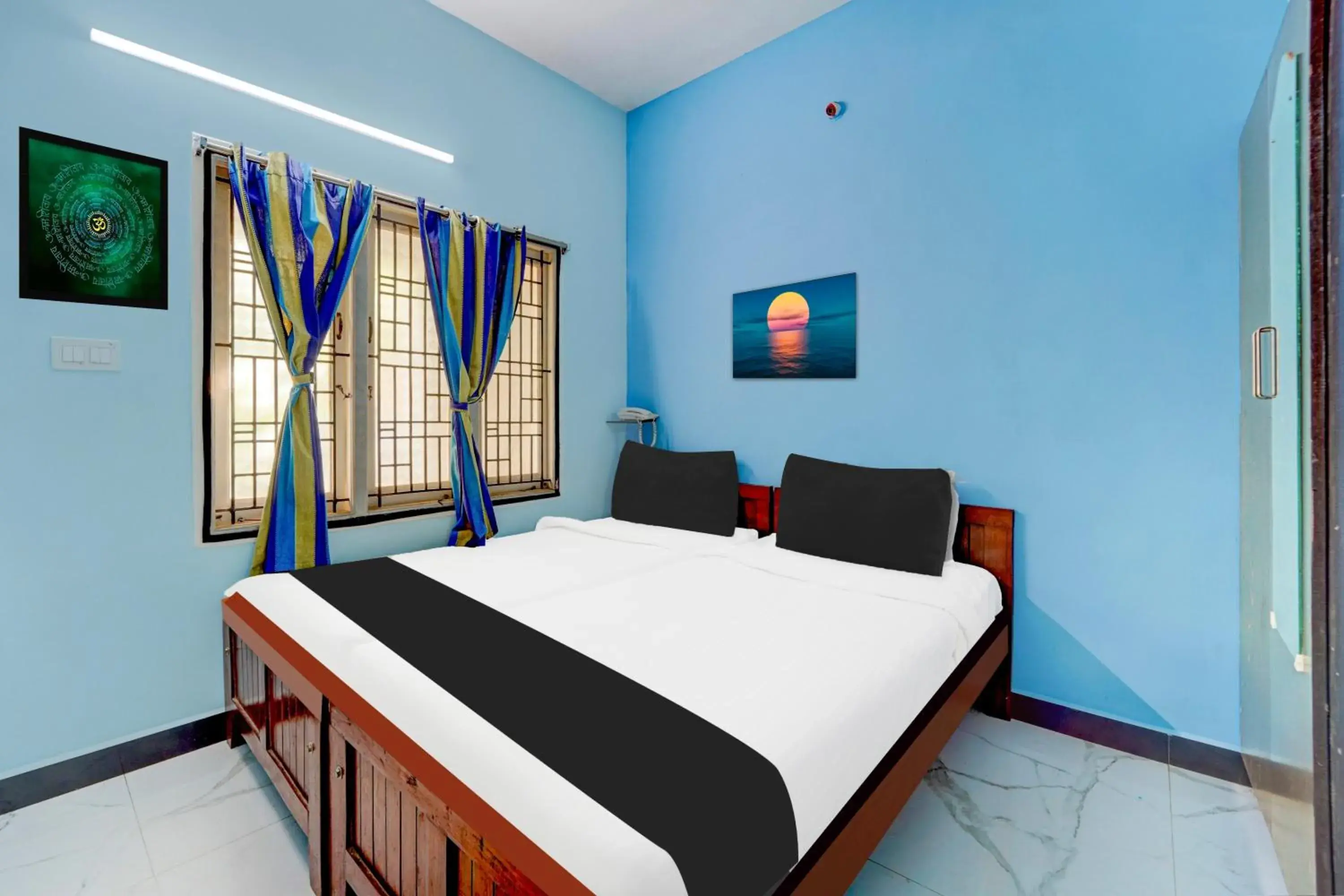 Bedroom, Bed in Super Hotel O Madurai Near Bus Stand Bedroom, Bed in Super Hotel O Madurai Near Bus Stand