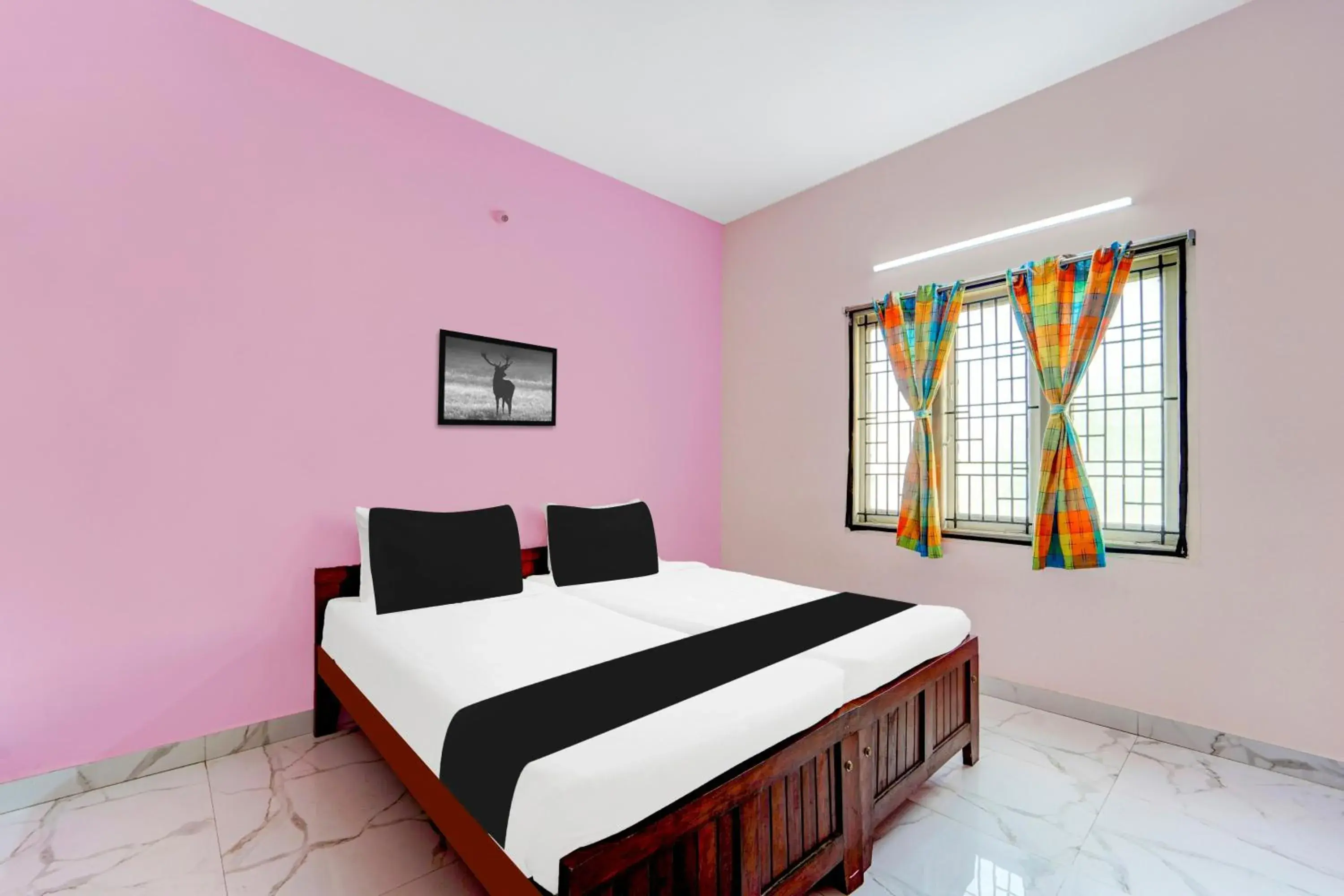 Bedroom, Bed in Super Hotel O Madurai Near Bus Stand Bedroom, Bed in Super Hotel O Madurai Near Bus Stand