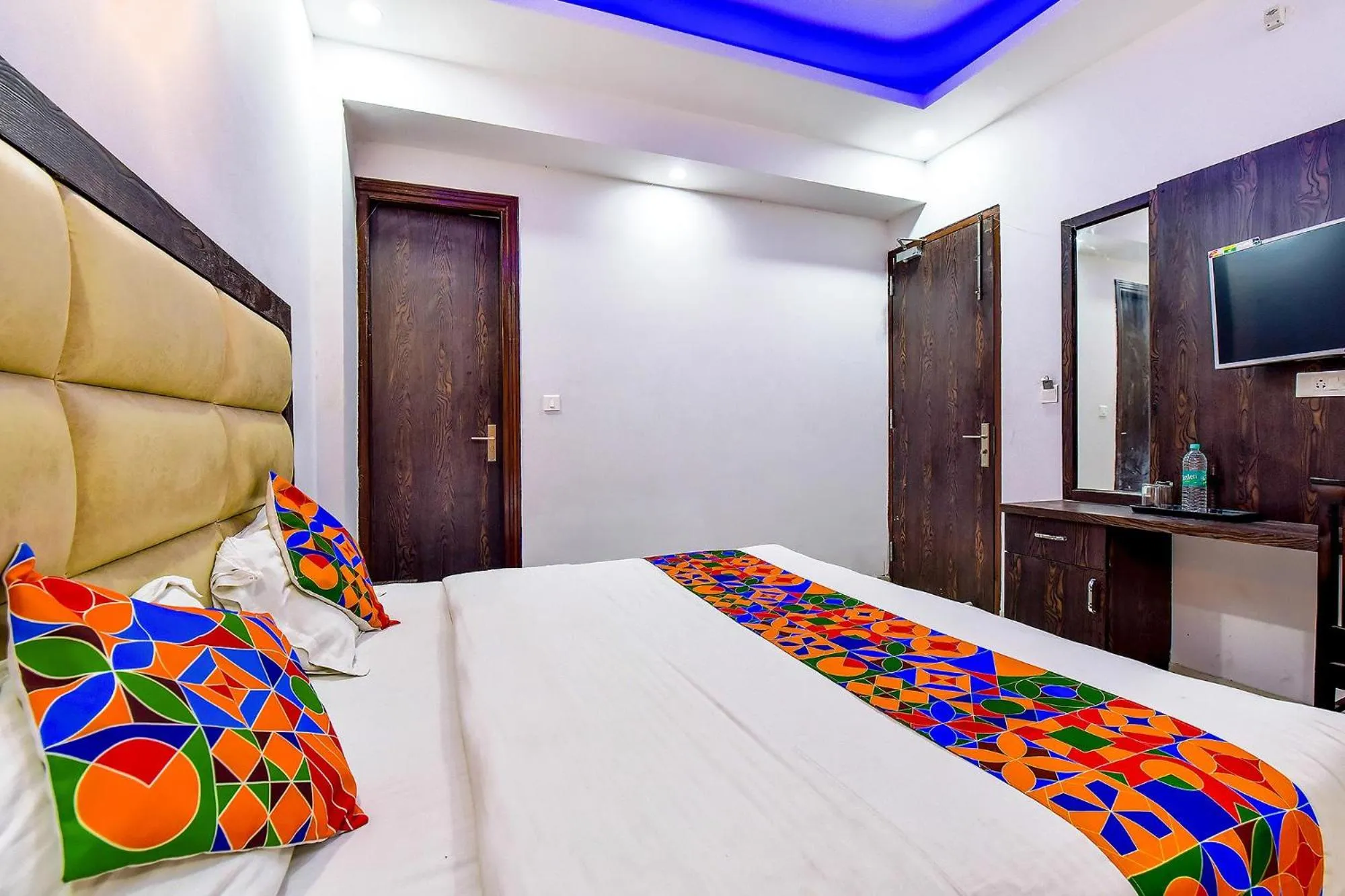 Bed in FabHotel Mayank Residency - Nr Kanwali Road