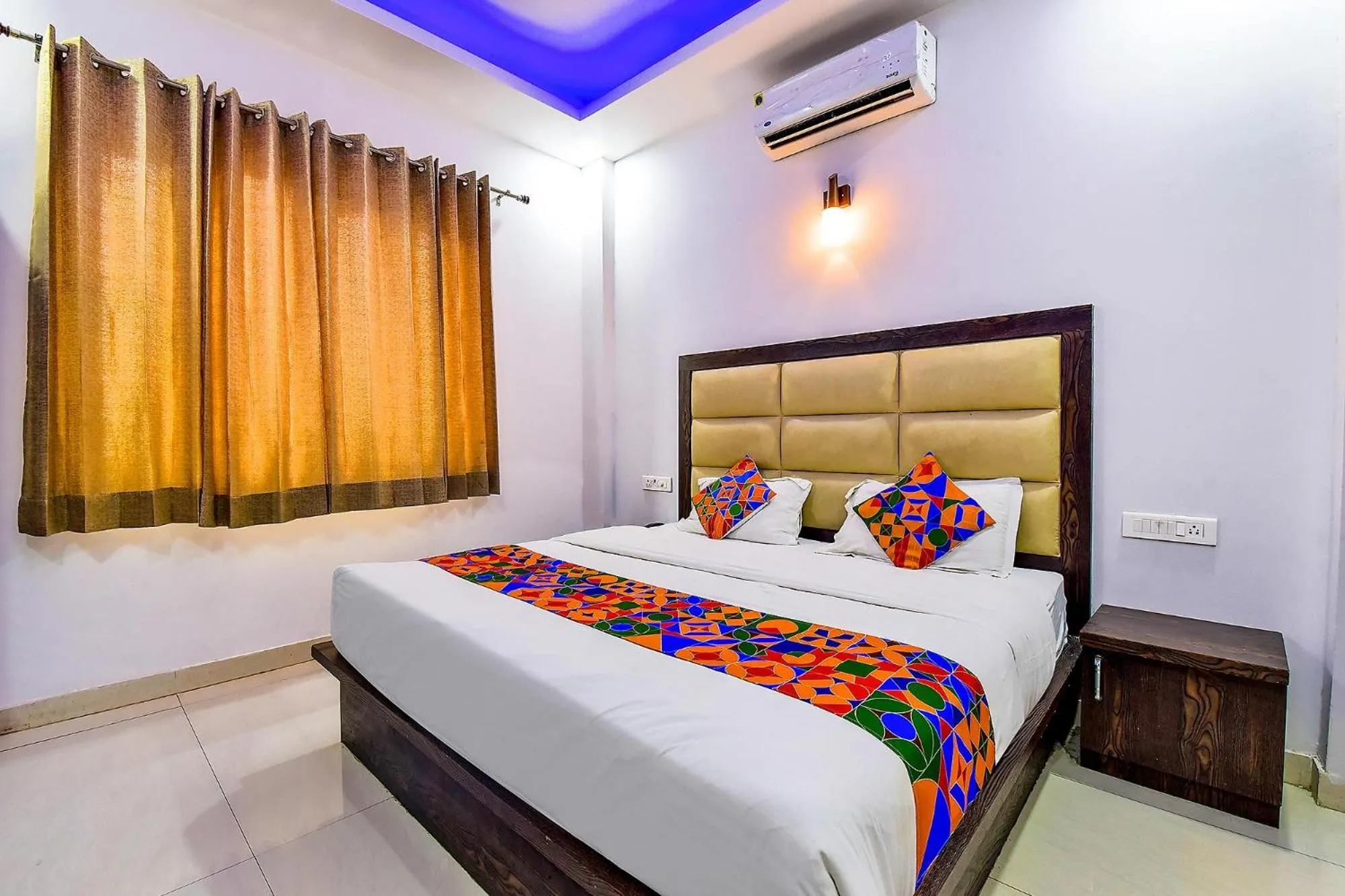 Bed in FabHotel Mayank Residency - Nr Kanwali Road