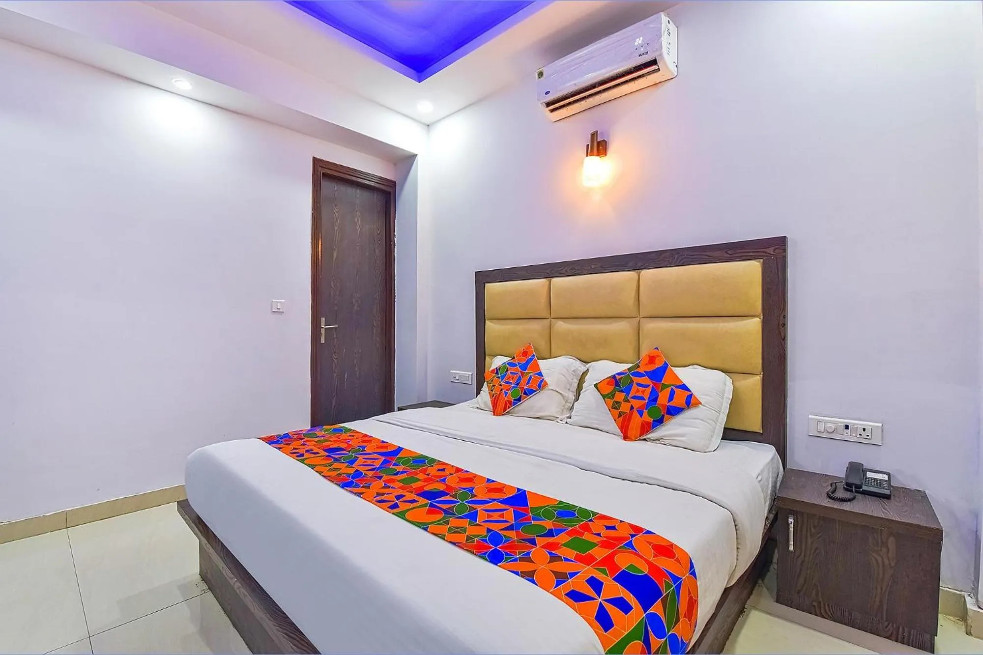 Bed in FabHotel Mayank Residency - Nr Kanwali Road