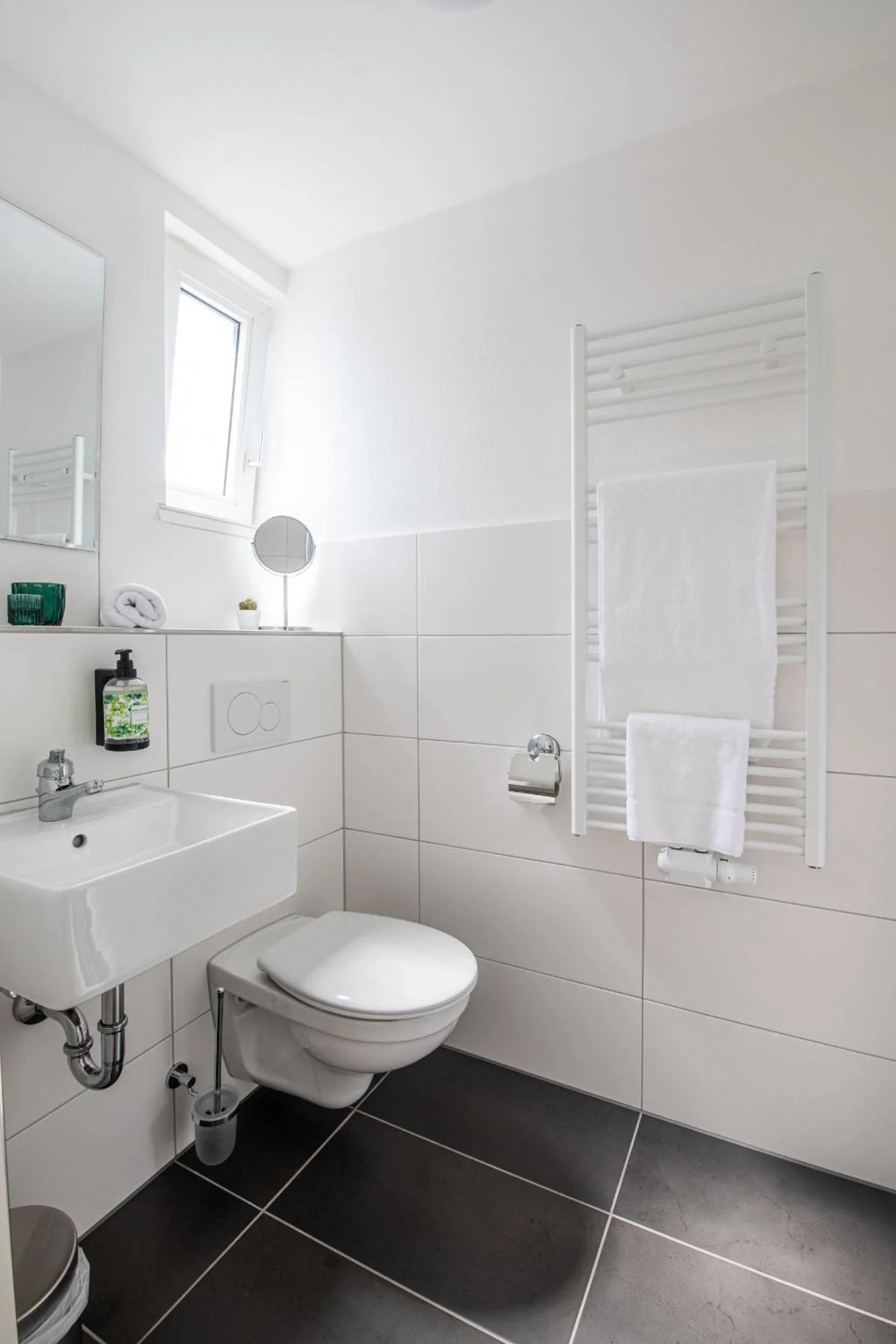 Toilet in Hotel Clement - Bed & Breakfast