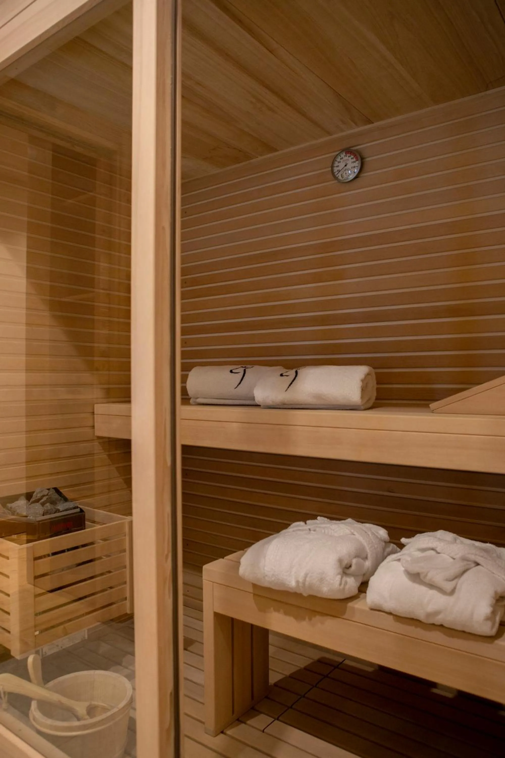 Sauna, Bed in Al Capriolo
