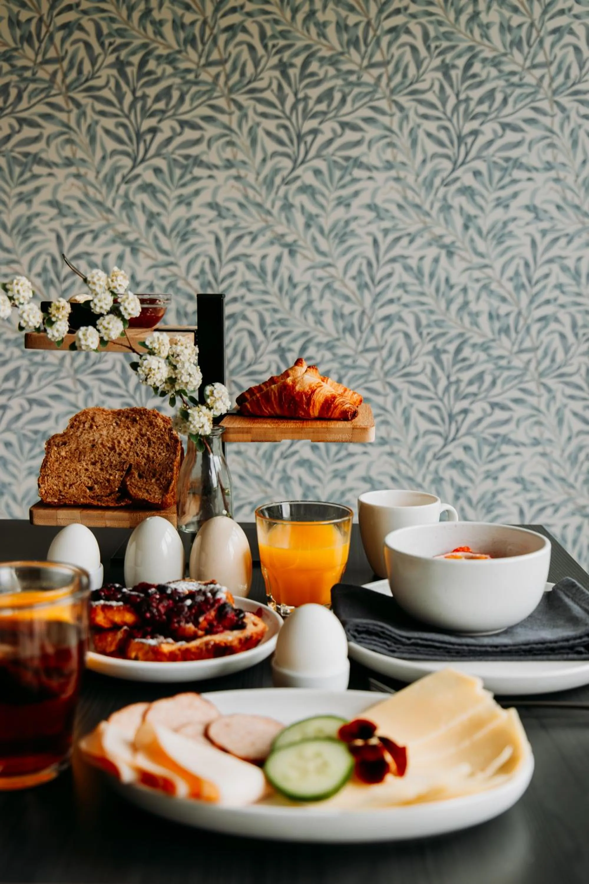 Breakfast in Boutique B&B Oud Aa