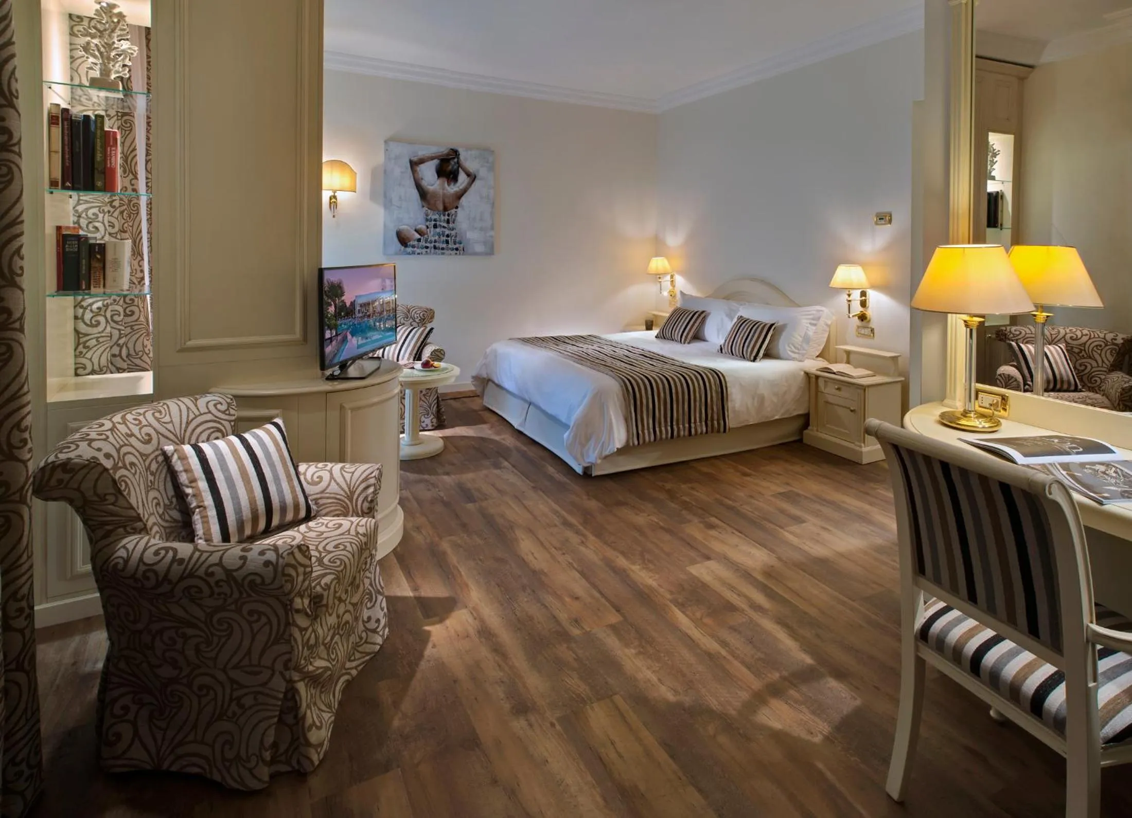 Bedroom, Bed in Tritone LUXURY HOTEL THERMAE & SPA