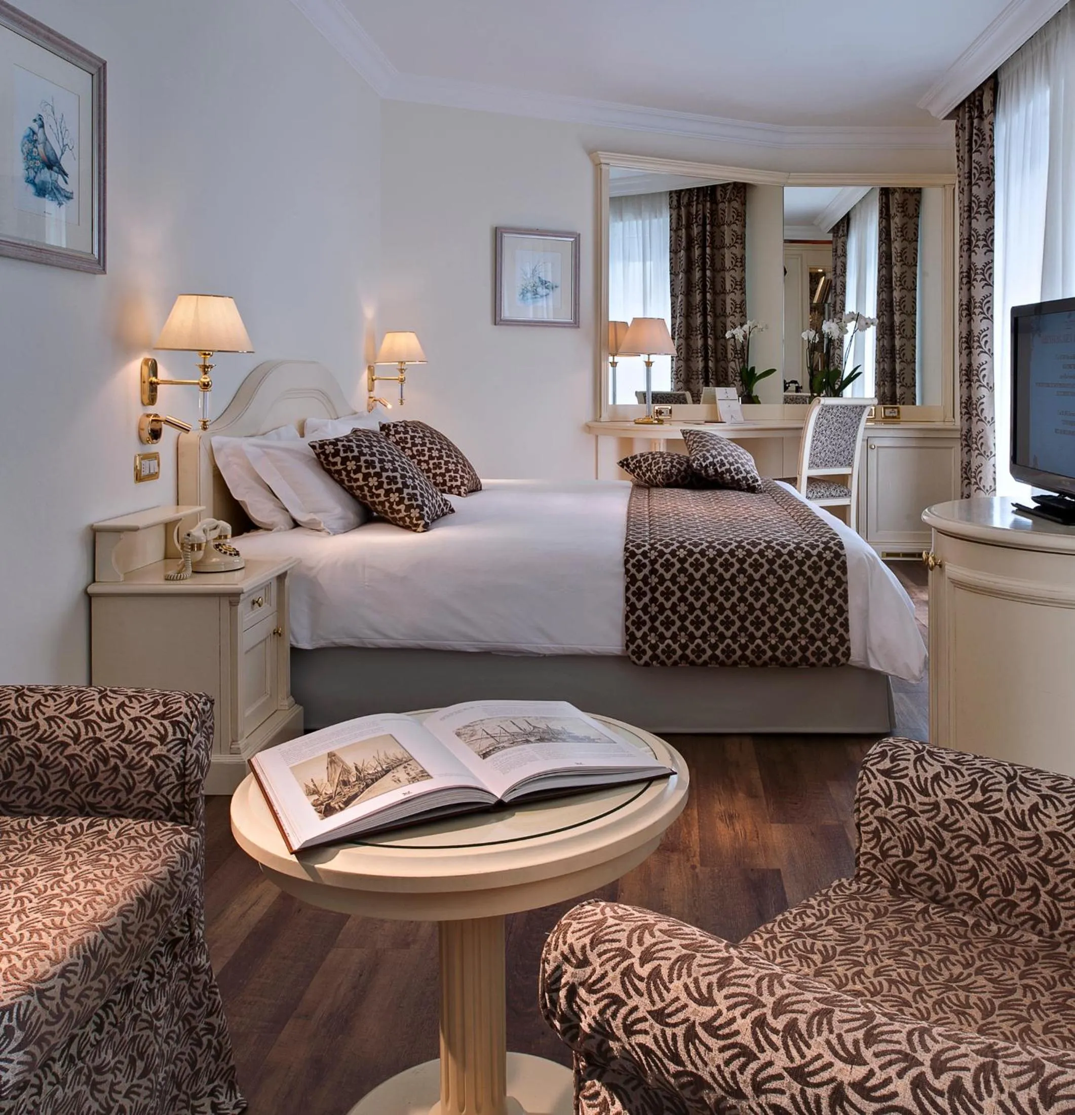 Bedroom, Bed in Tritone LUXURY HOTEL THERMAE & SPA