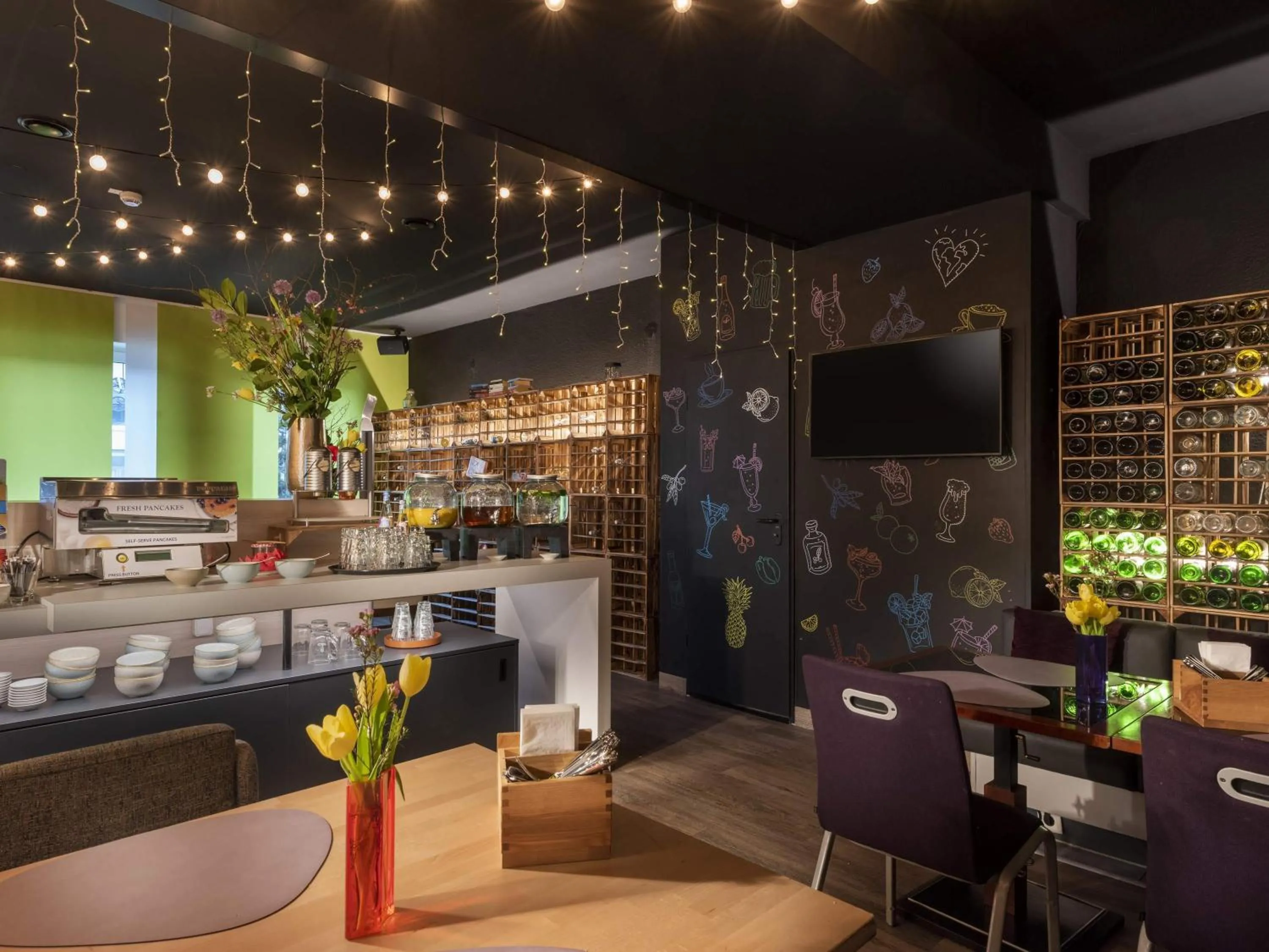 Breakfast in greet Berlin Alexanderplatz