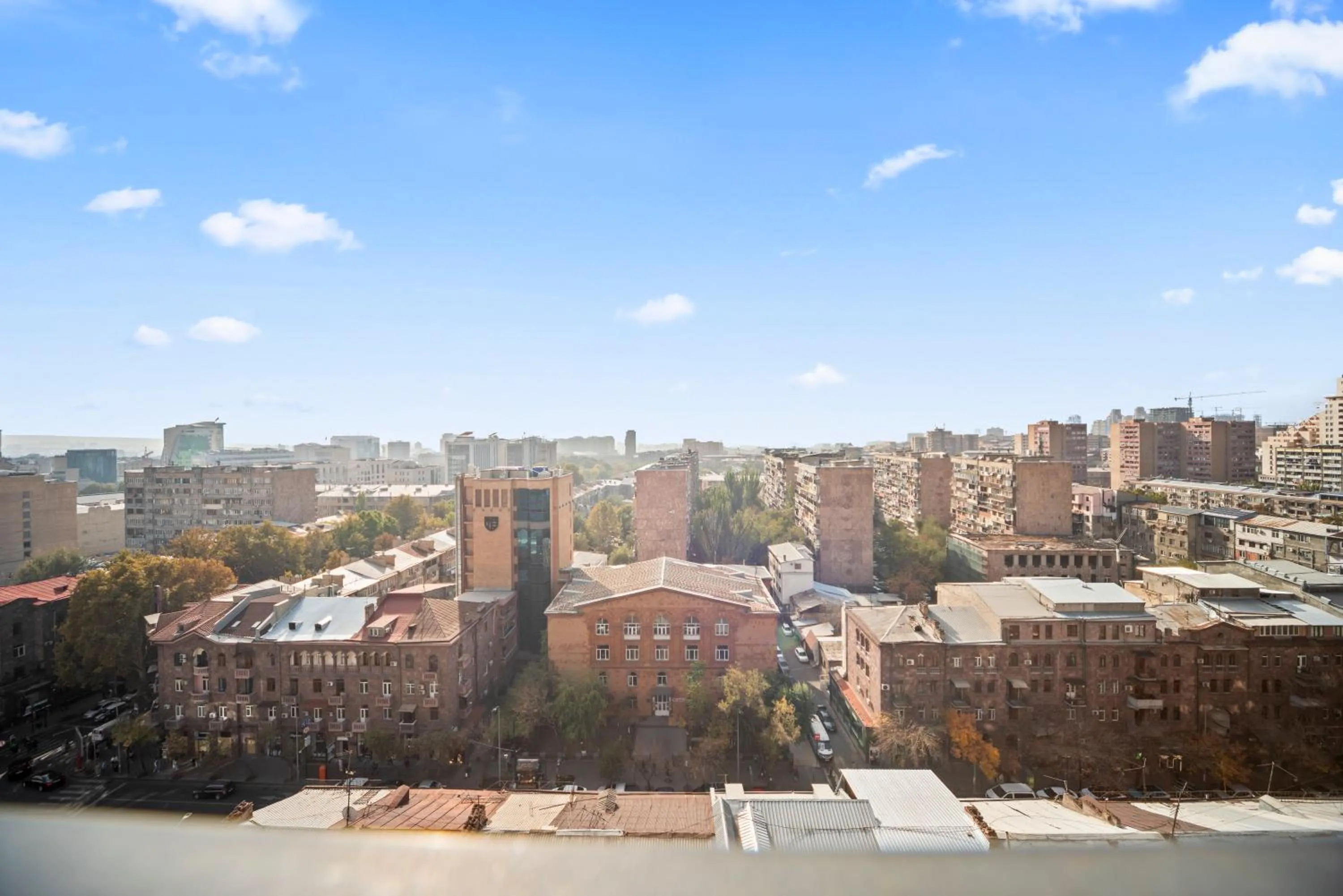 City view in Apart-hotel on Koghbatsi 16
