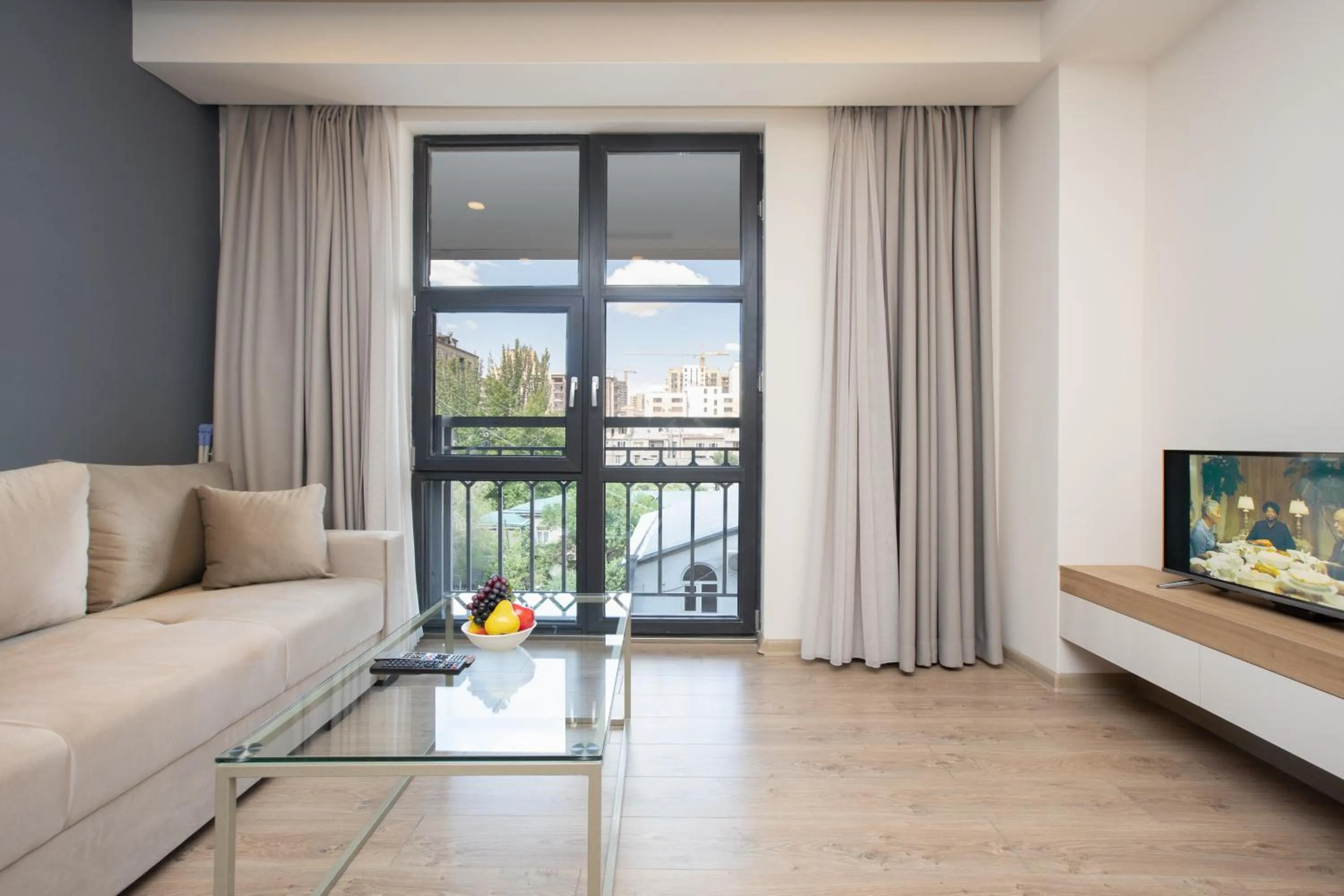 Living room in Apart-hotel on Koghbatsi 16