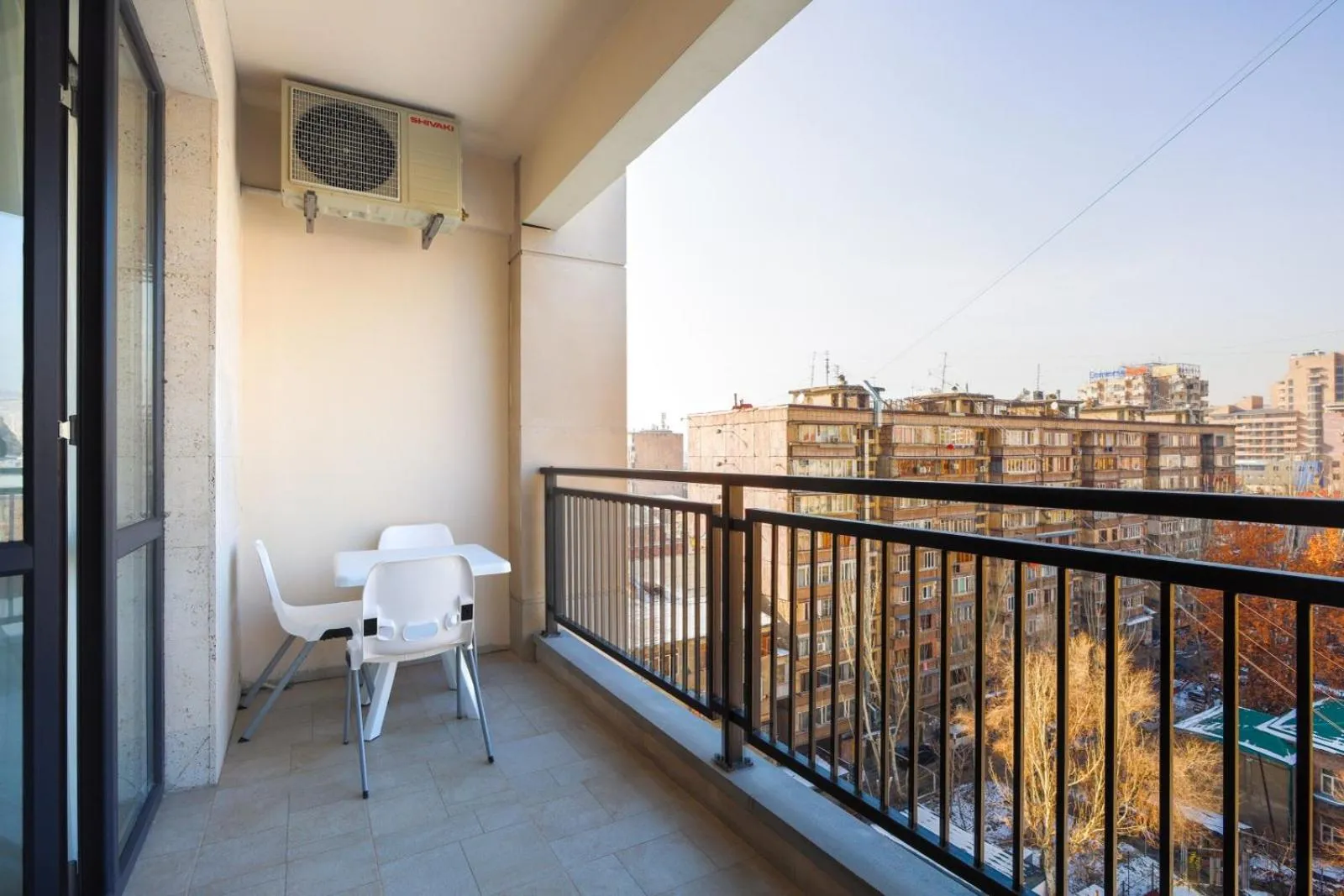 City view in Apart-hotel on Koghbatsi 16