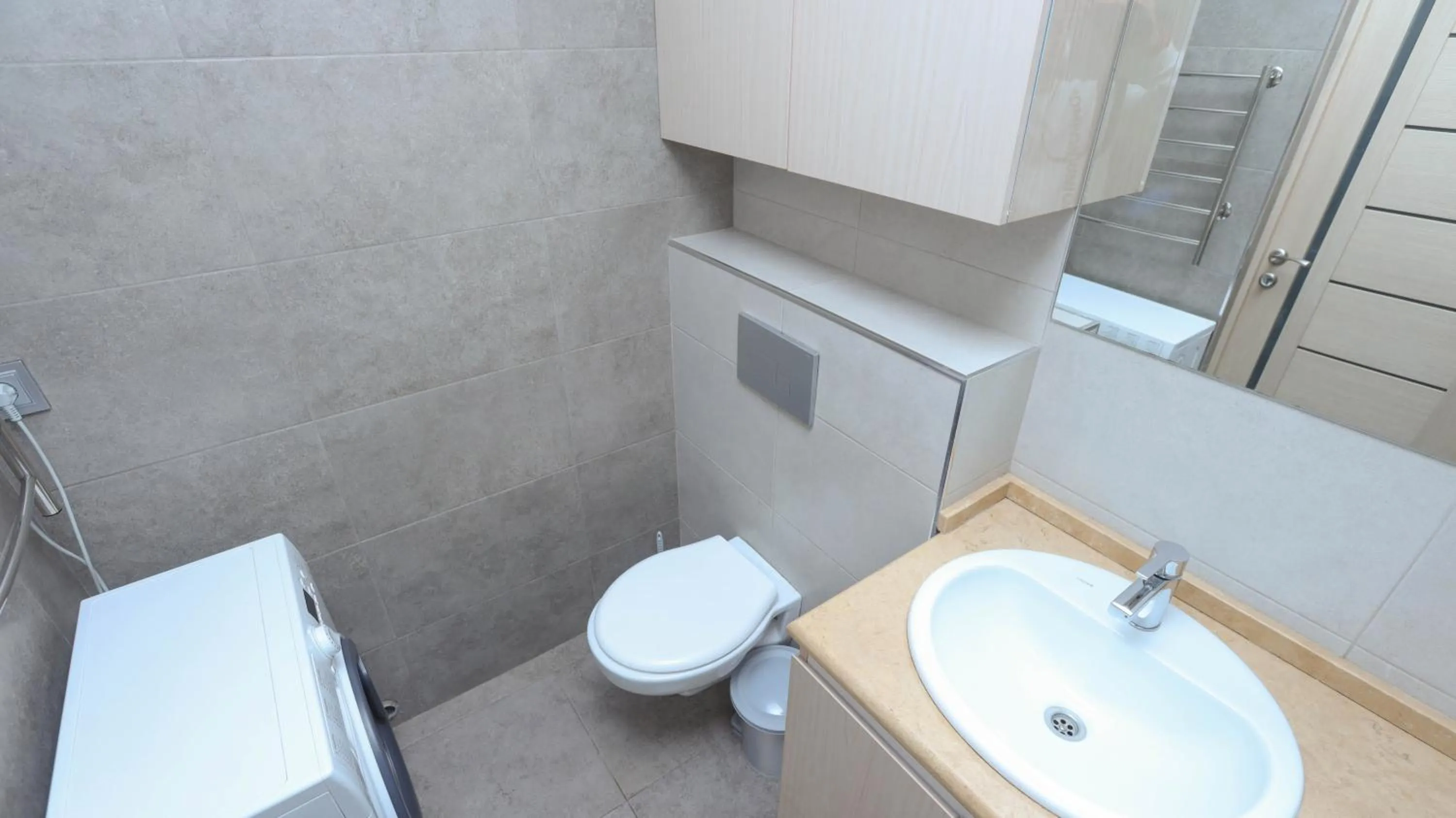 Bathroom in Apart-hotel on Koghbatsi 16