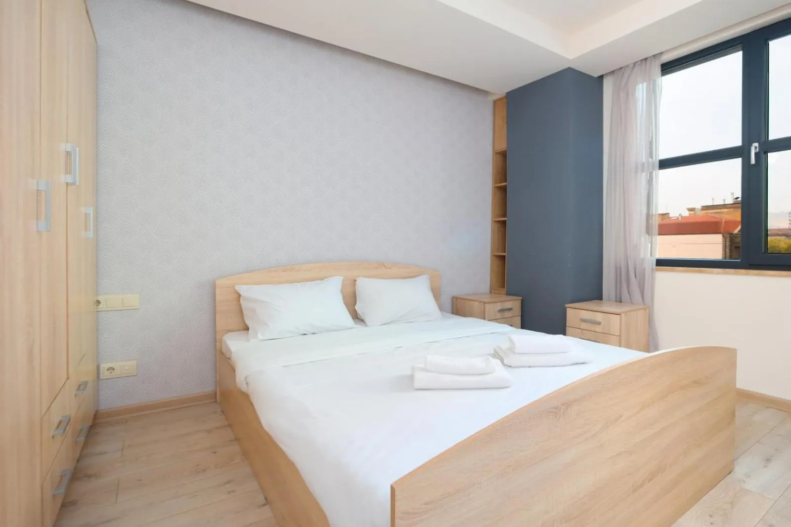 Bed in Apart-hotel on Koghbatsi 16