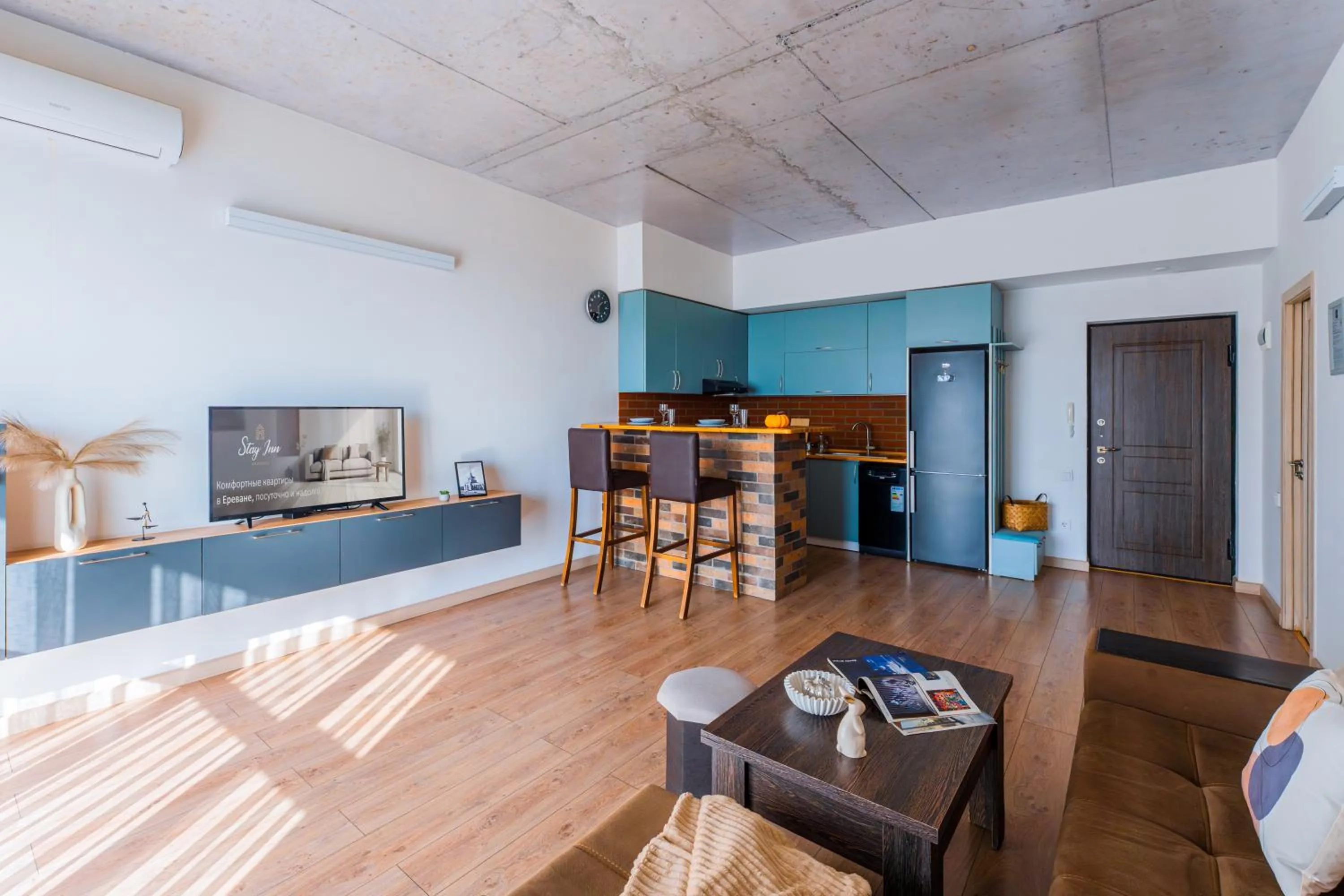 Living room in Apart-hotel on Koghbatsi 16