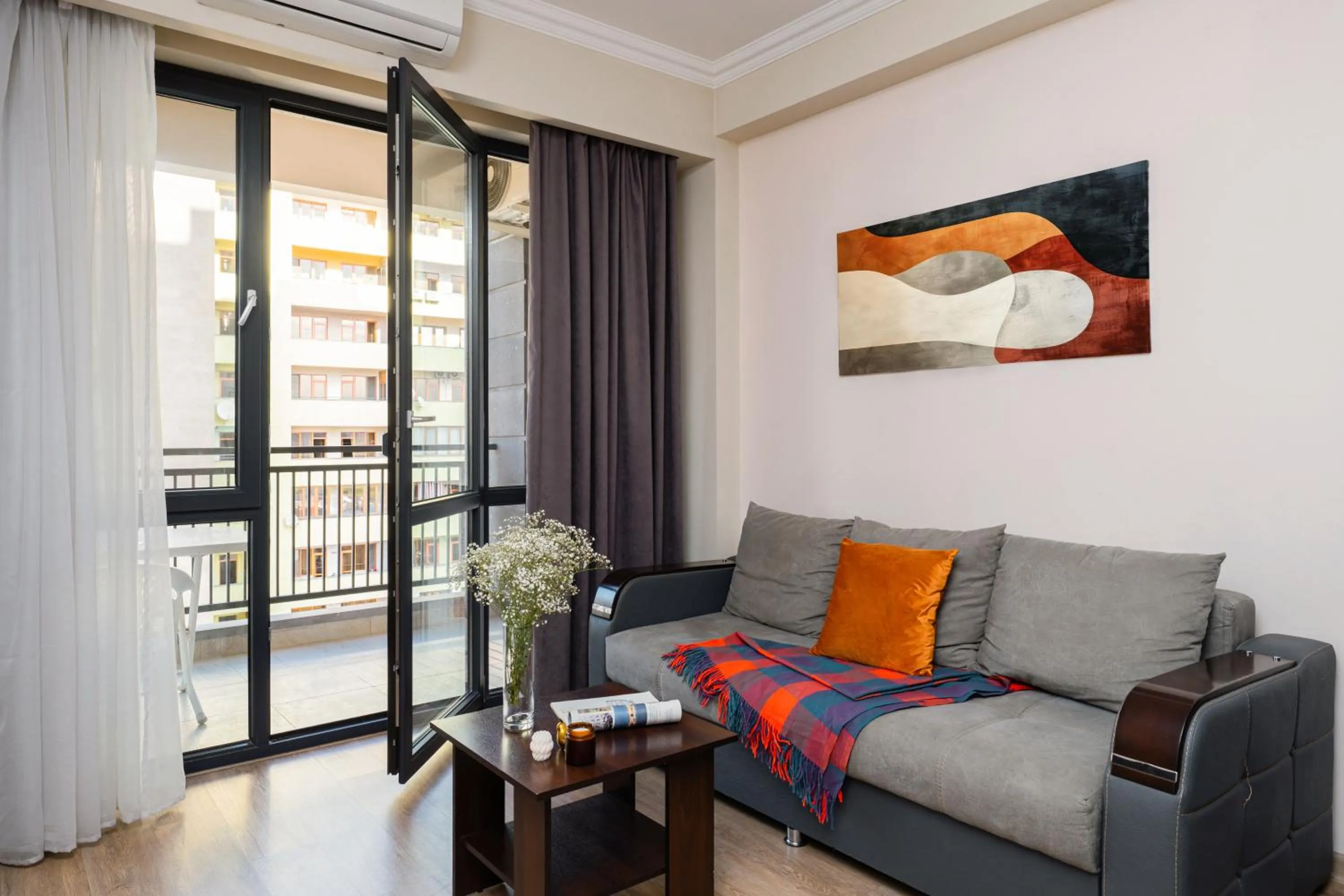 Living room in Apart-hotel on Koghbatsi 16