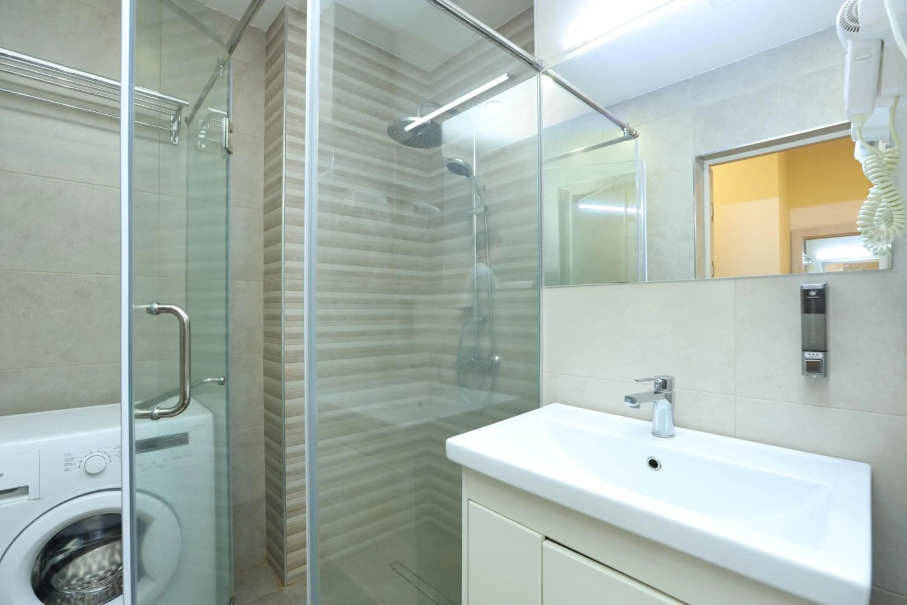 Bathroom in Apart-hotel on Koghbatsi 16